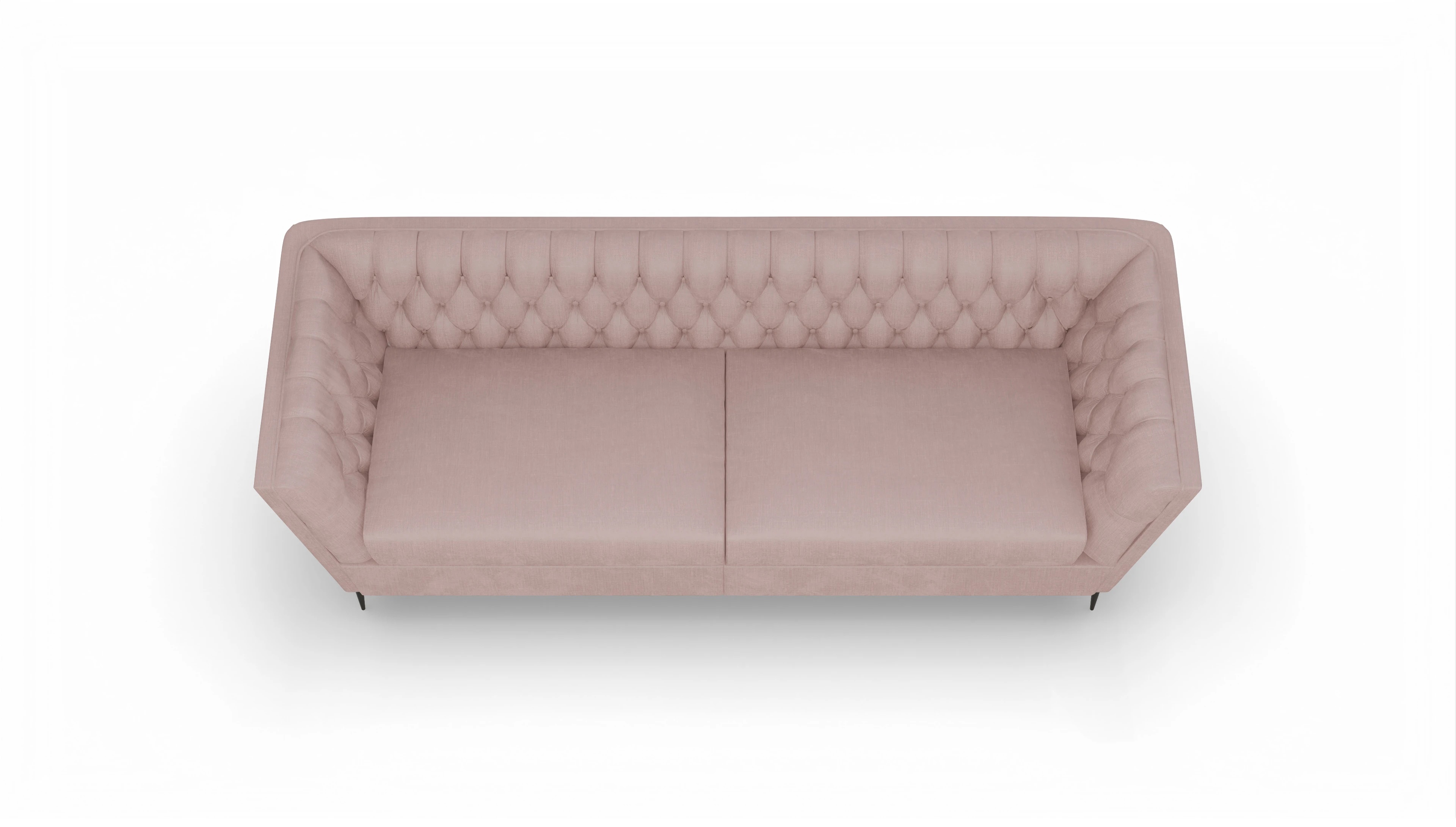 Ansicht des Produktes Neo 3-Sitzer in Stoff rot