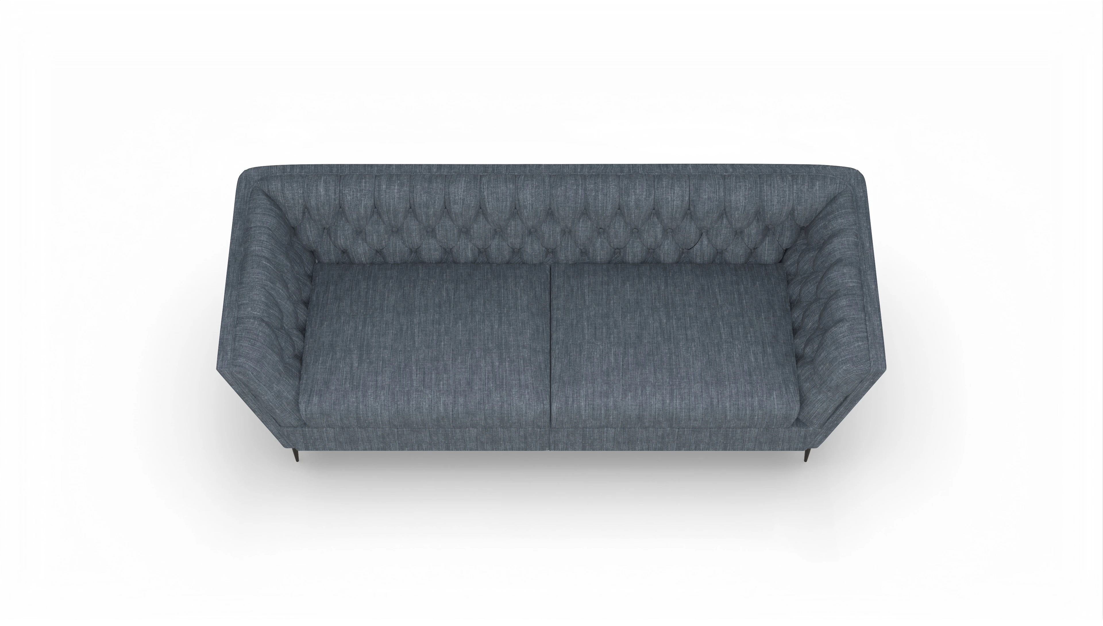 Ansicht des Produktes Neo 2,5-Sitzer in Stoff grau