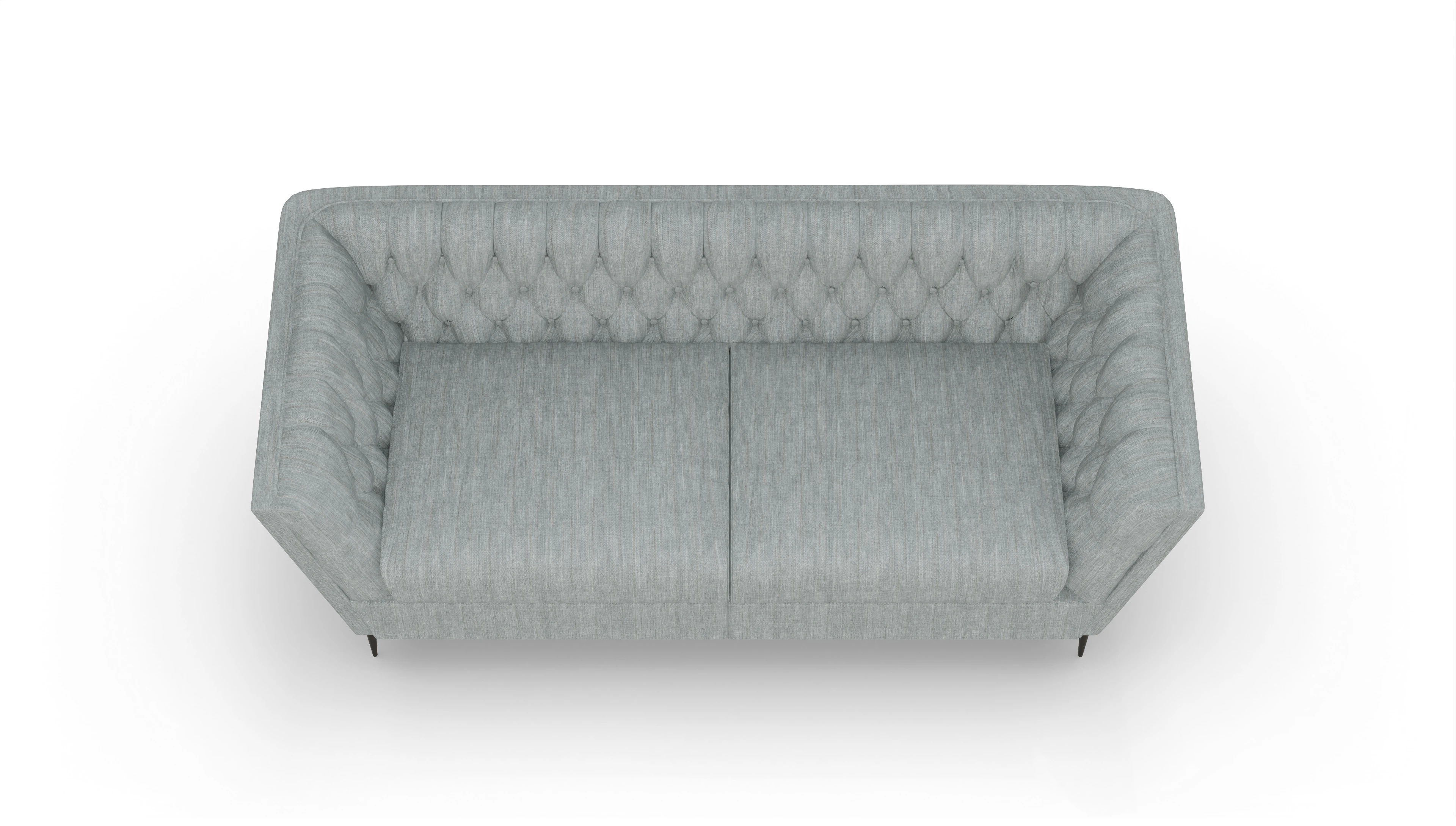 Ansicht des Produktes Neo 2-Sitzer in Stoff blau