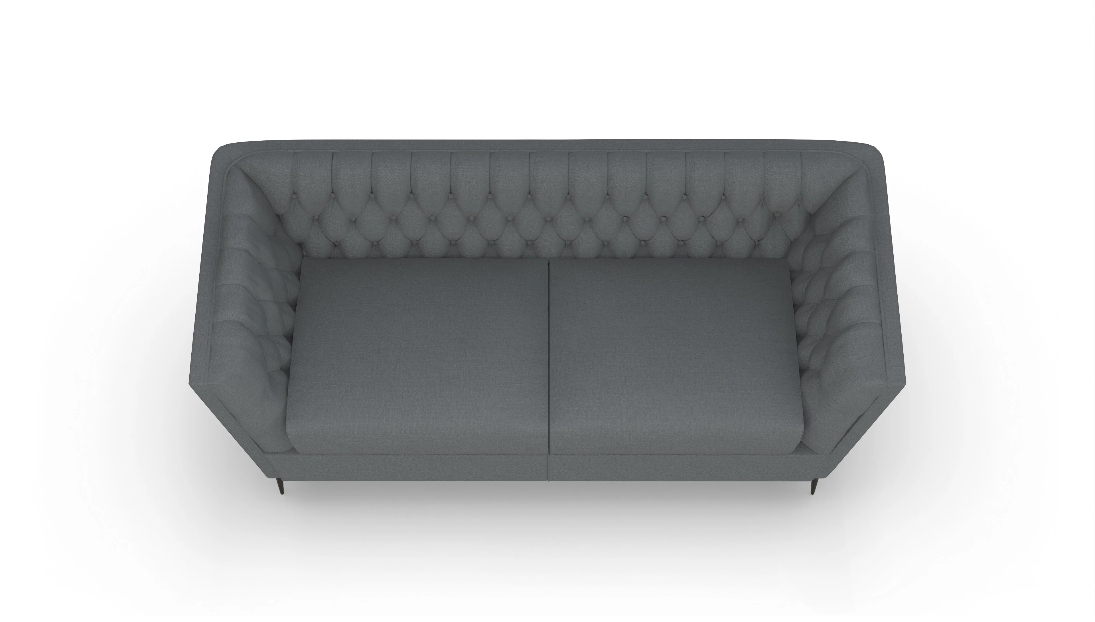 Ansicht des Produktes Neo 2-Sitzer in Stoff grau