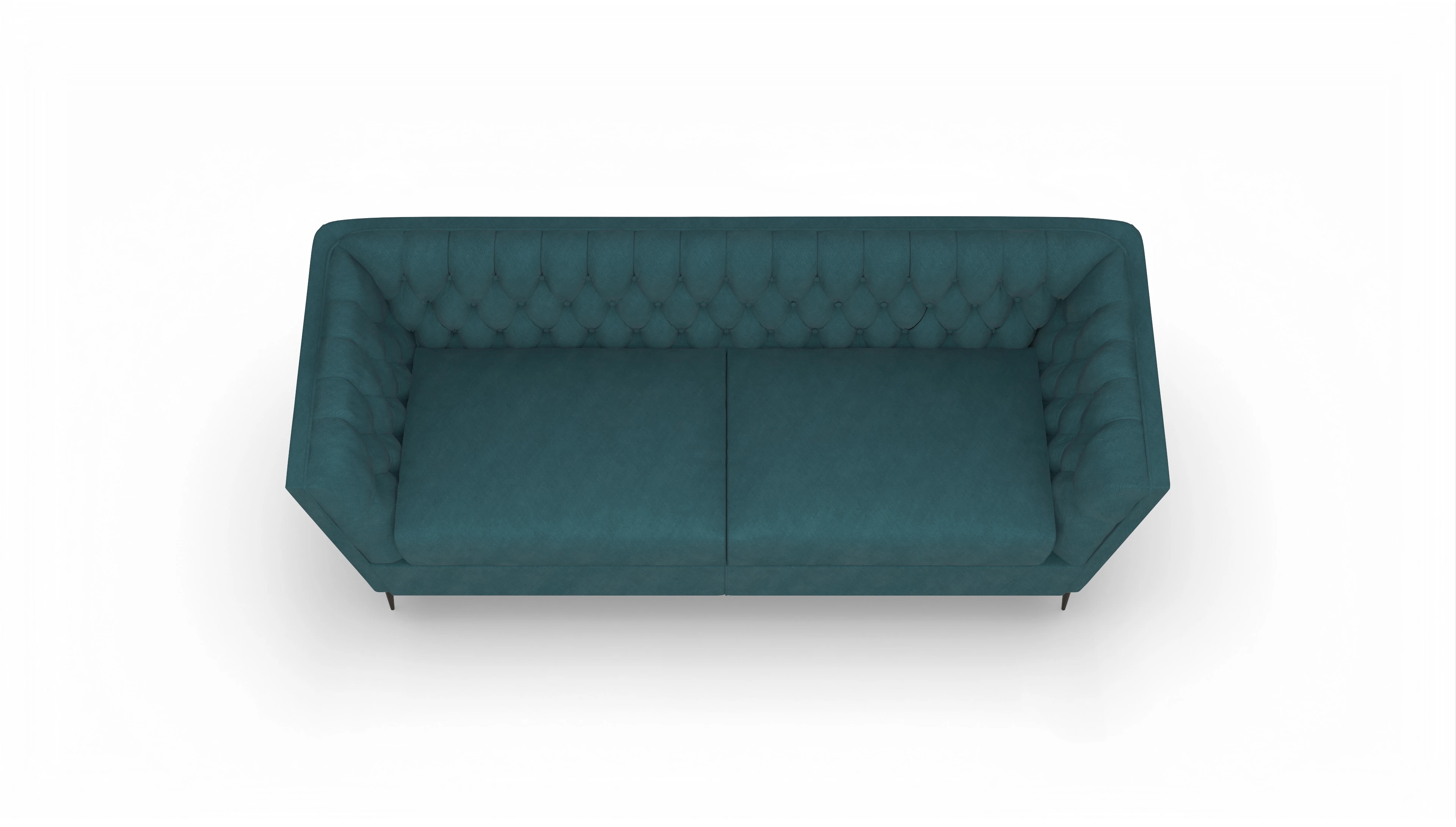 Ansicht des Produktes Neo 2,5-Sitzer in Stoff blau