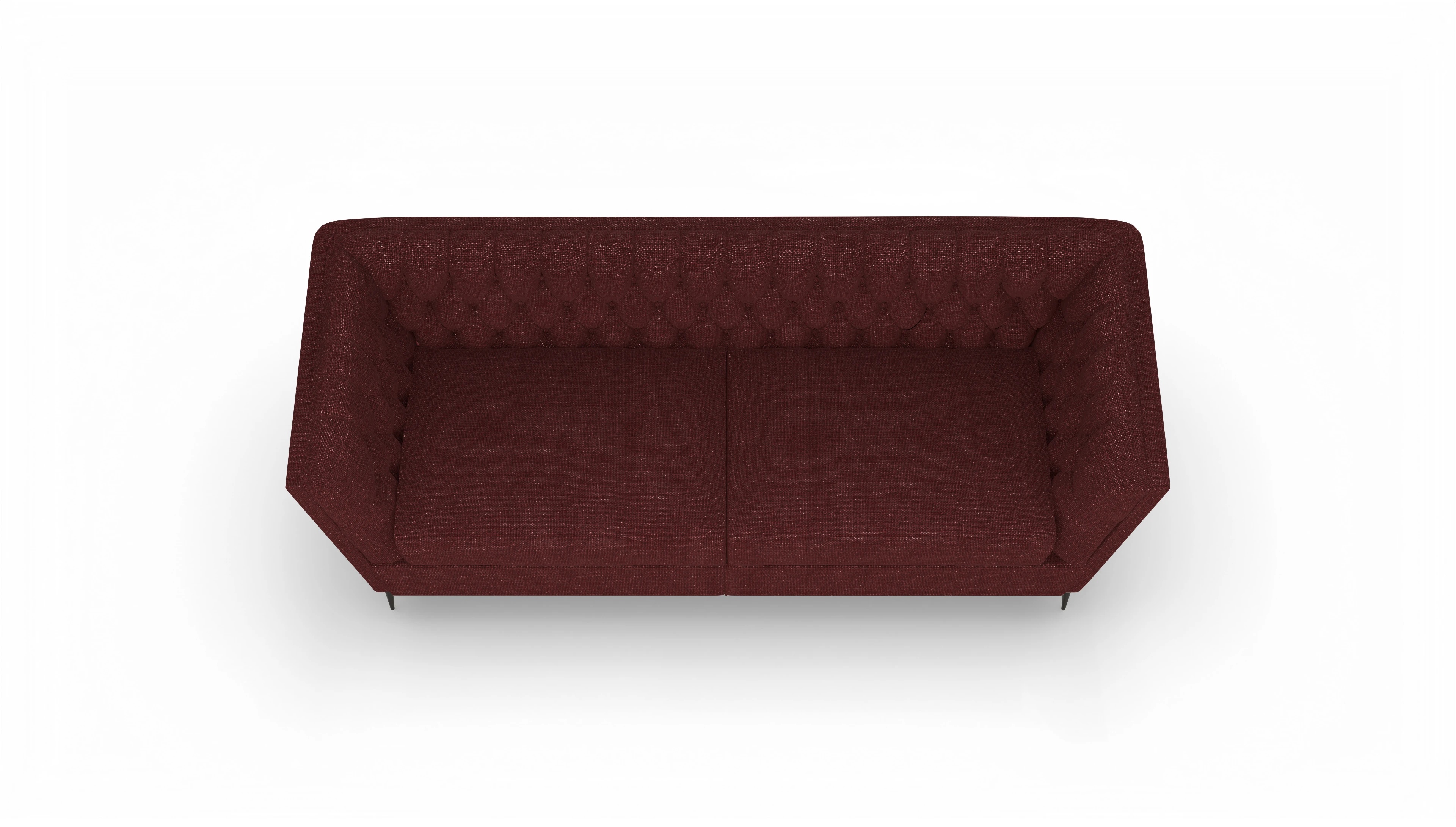 Ansicht des Produktes Neo 2,5-Sitzer in Stoff rot