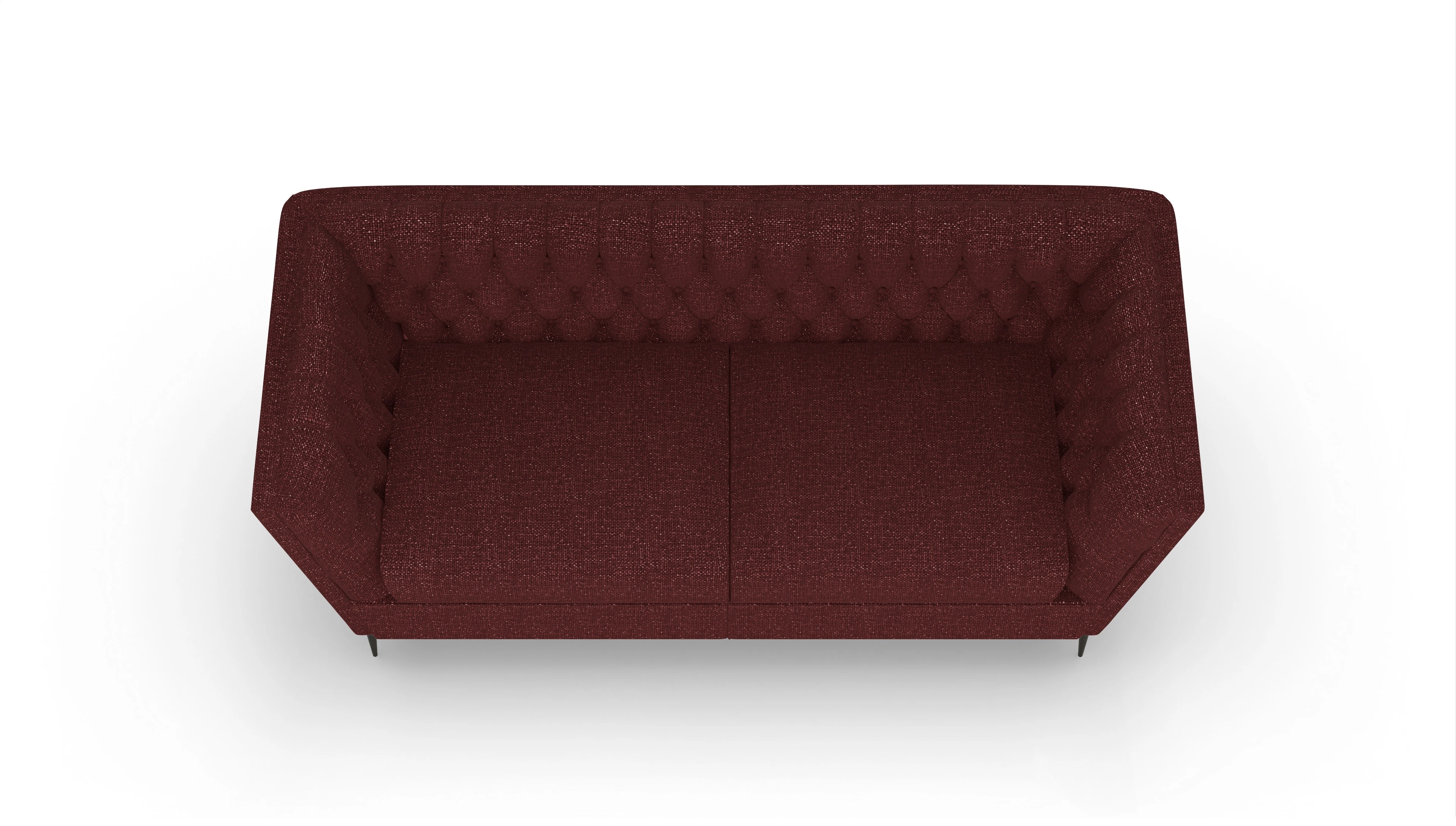 Ansicht des Produktes Neo 2-Sitzer in Stoff rot