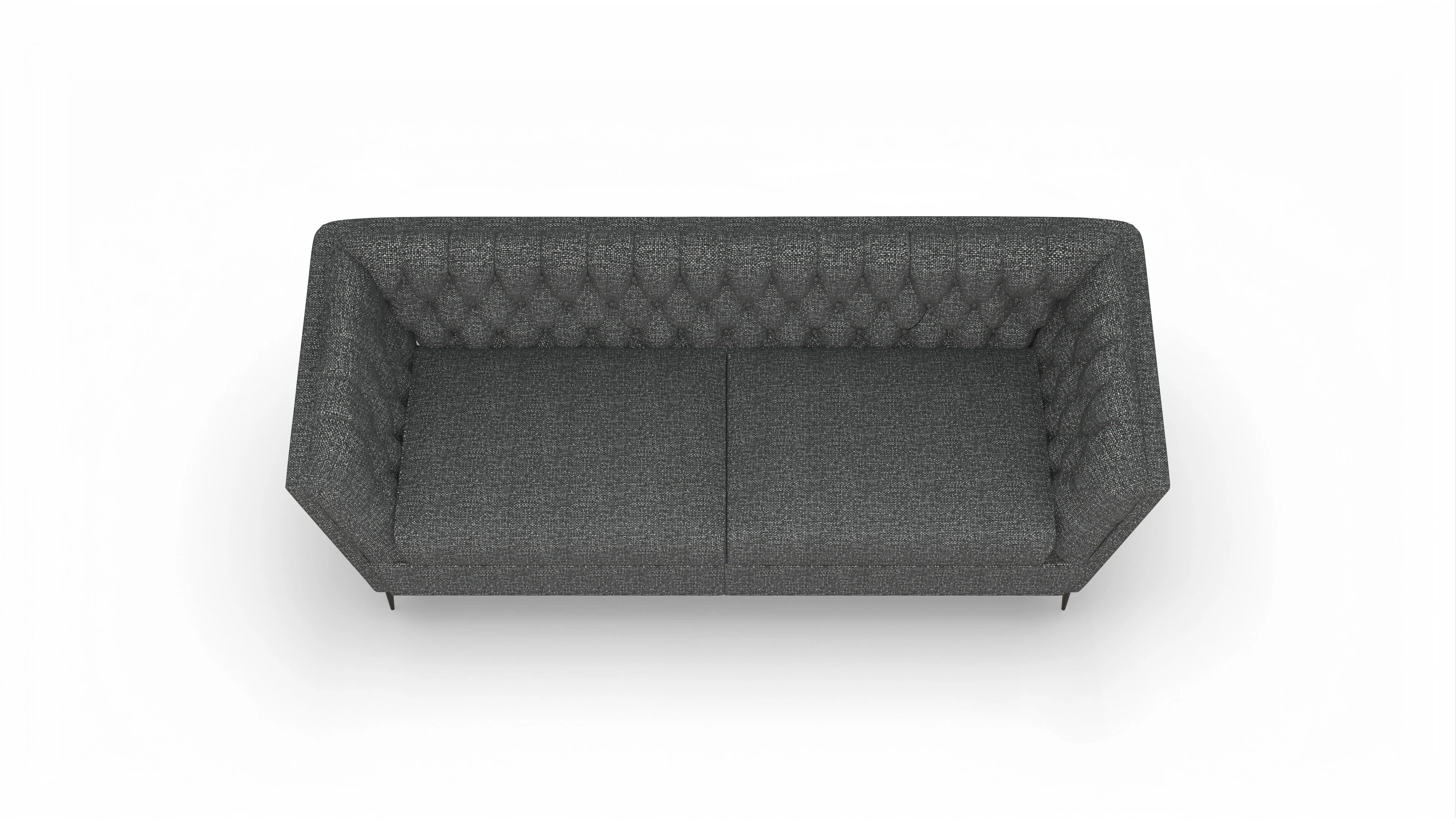 Ansicht des Produktes Neo 2,5-Sitzer in Stoff grau