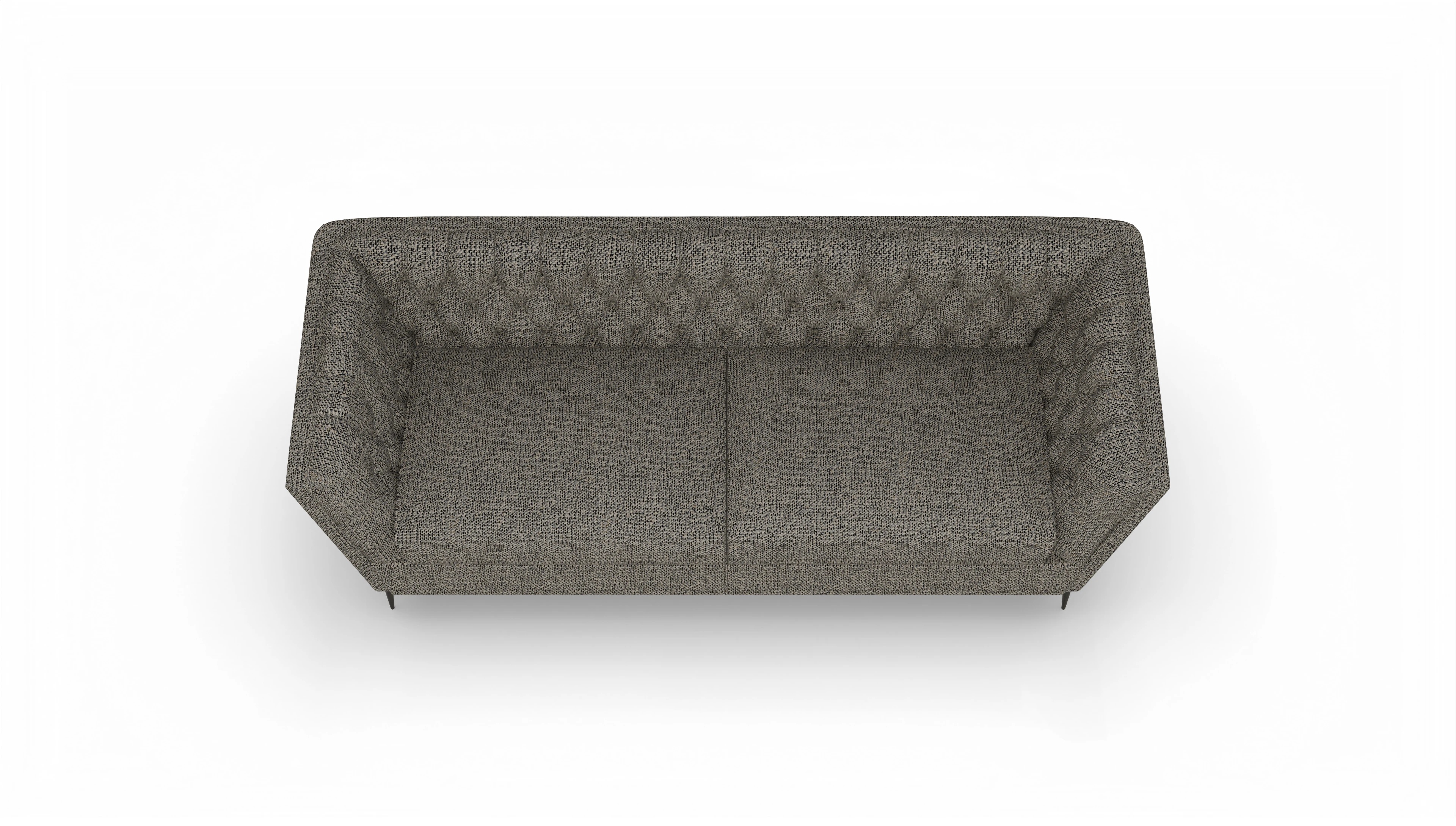 Ansicht des Produktes Neo 2,5-Sitzer in Stoff grau