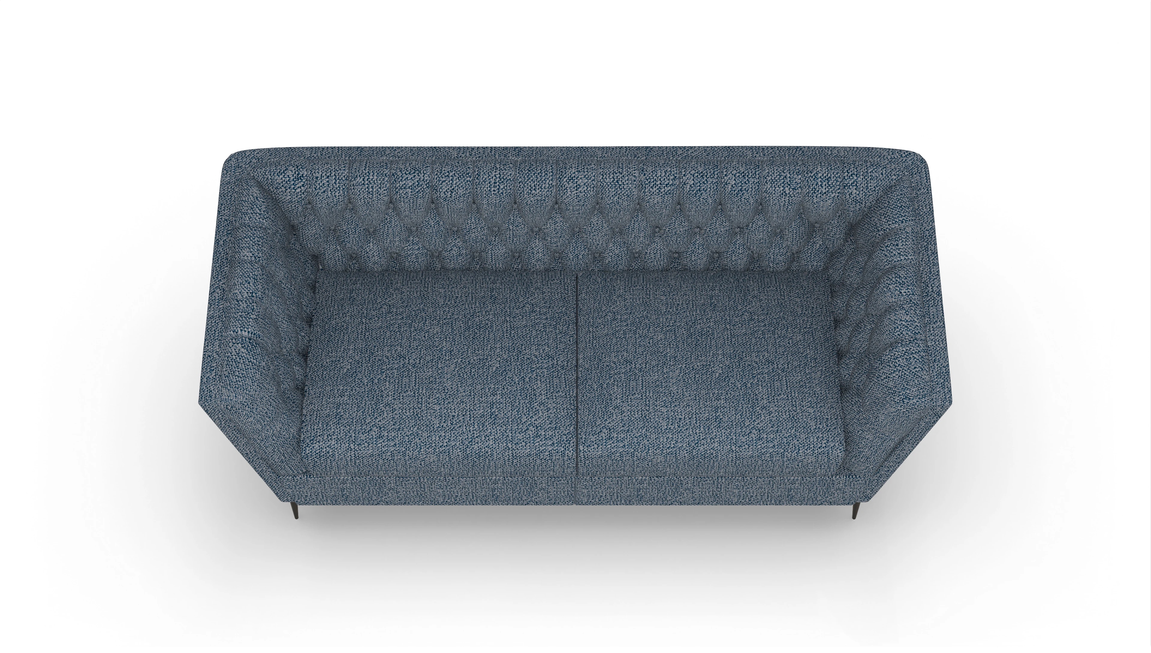 Ansicht des Produktes Neo 2-Sitzer in Stoff blau