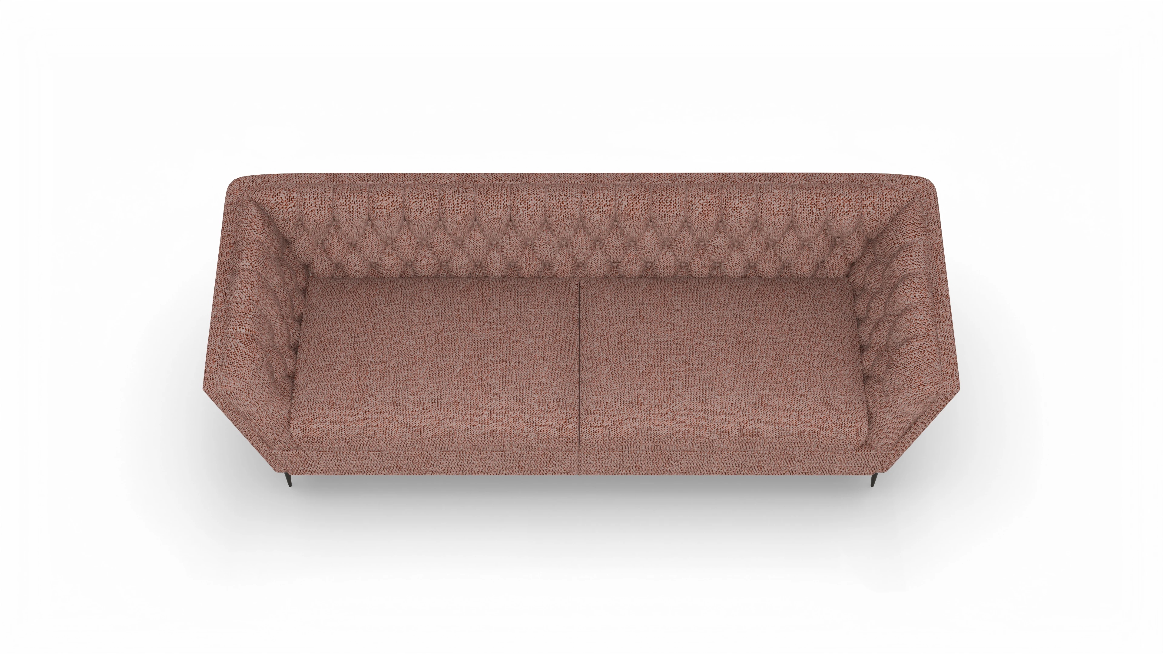 Ansicht des Produktes Neo 3-Sitzer in Stoff rot