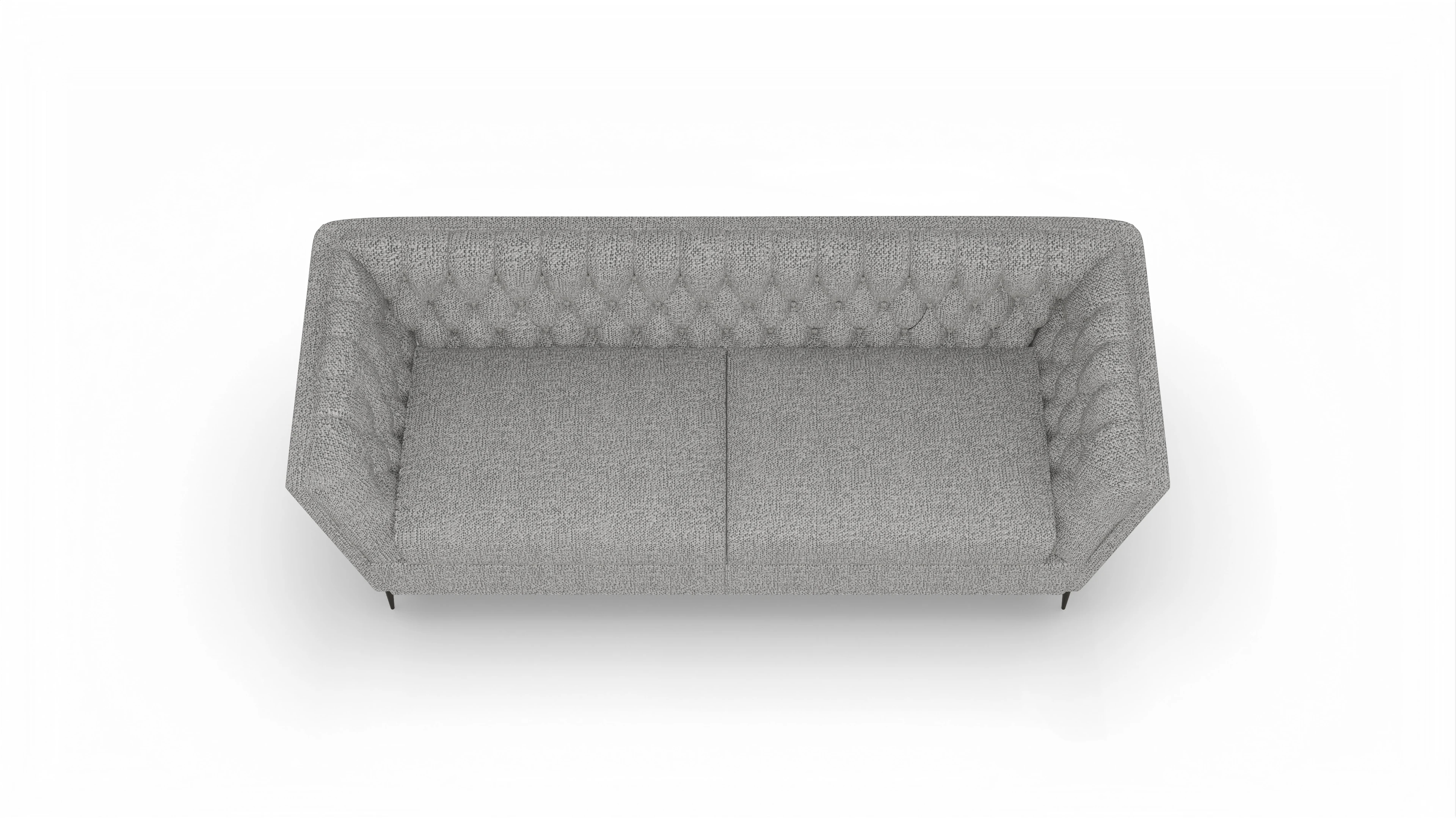 Ansicht des Produktes Neo 2,5-Sitzer in Stoff grau