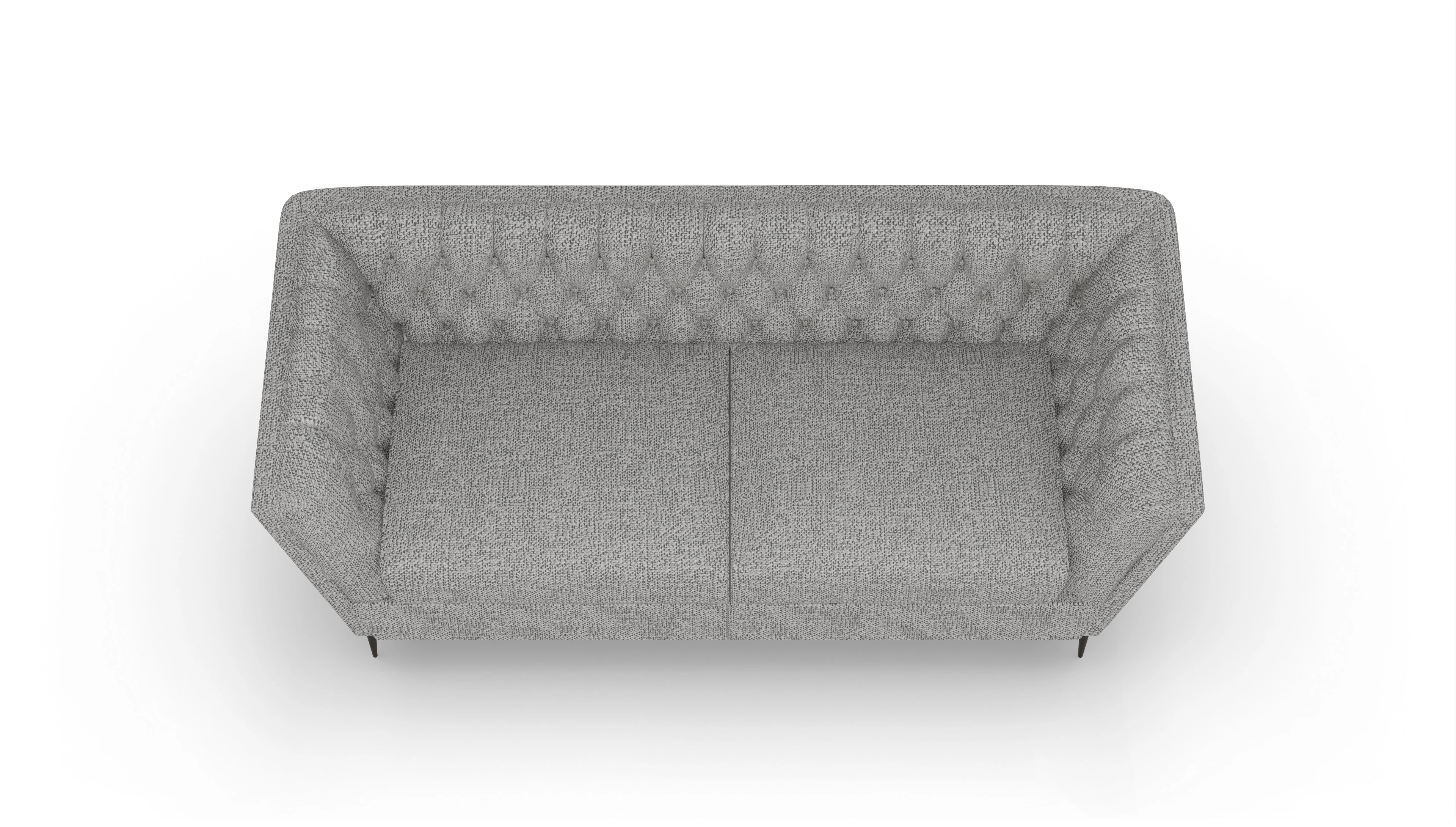 Ansicht des Produktes Neo 2-Sitzer in Stoff grau