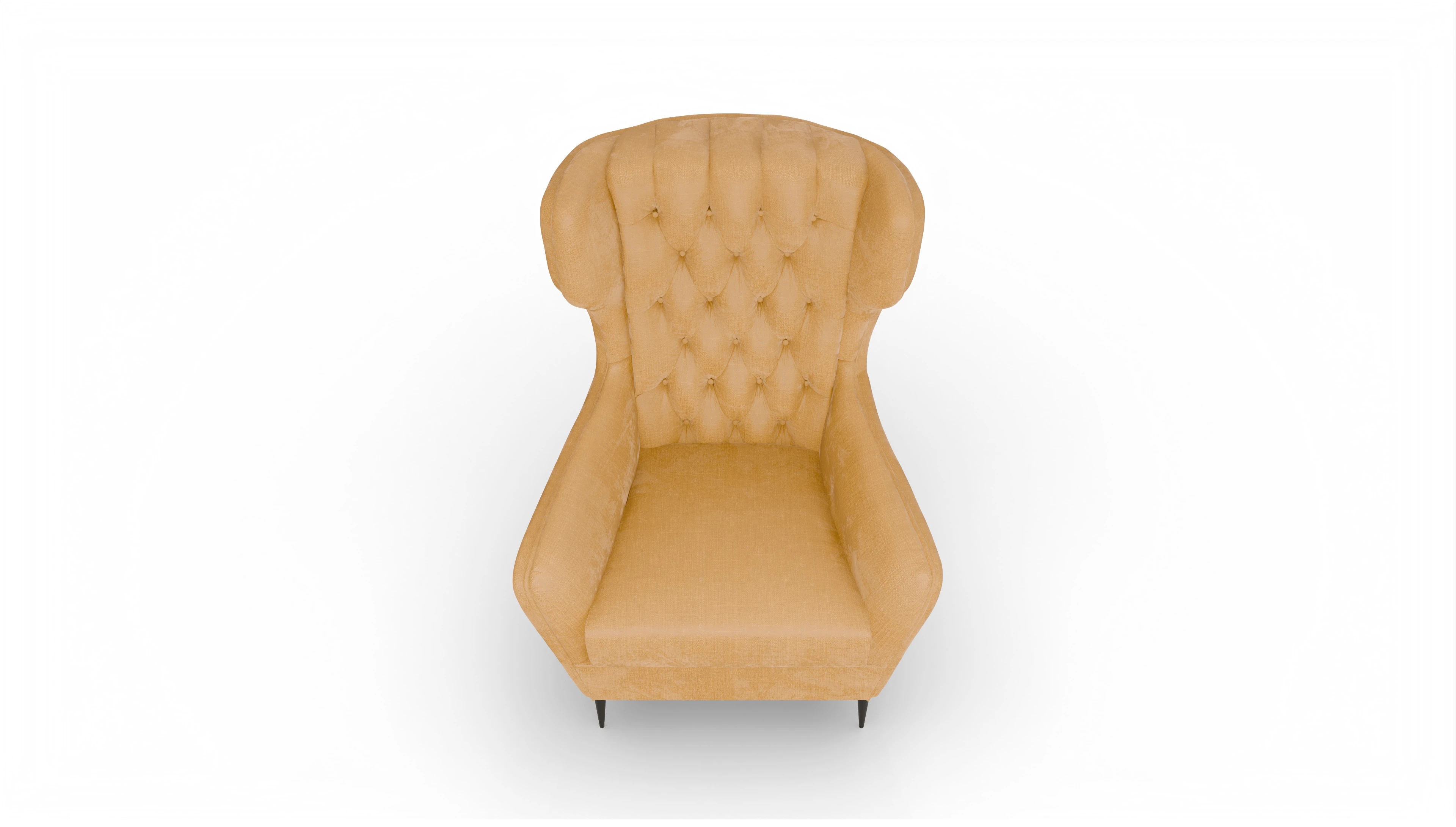 Ansicht des Produktes Neo Sessel in Stoff gelb