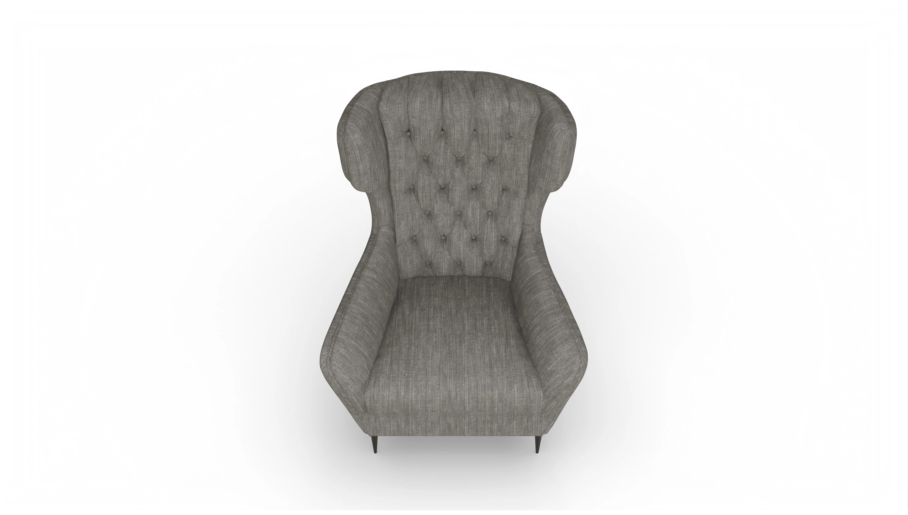 Ansicht des Produktes Neo Sessel in Stoff grau