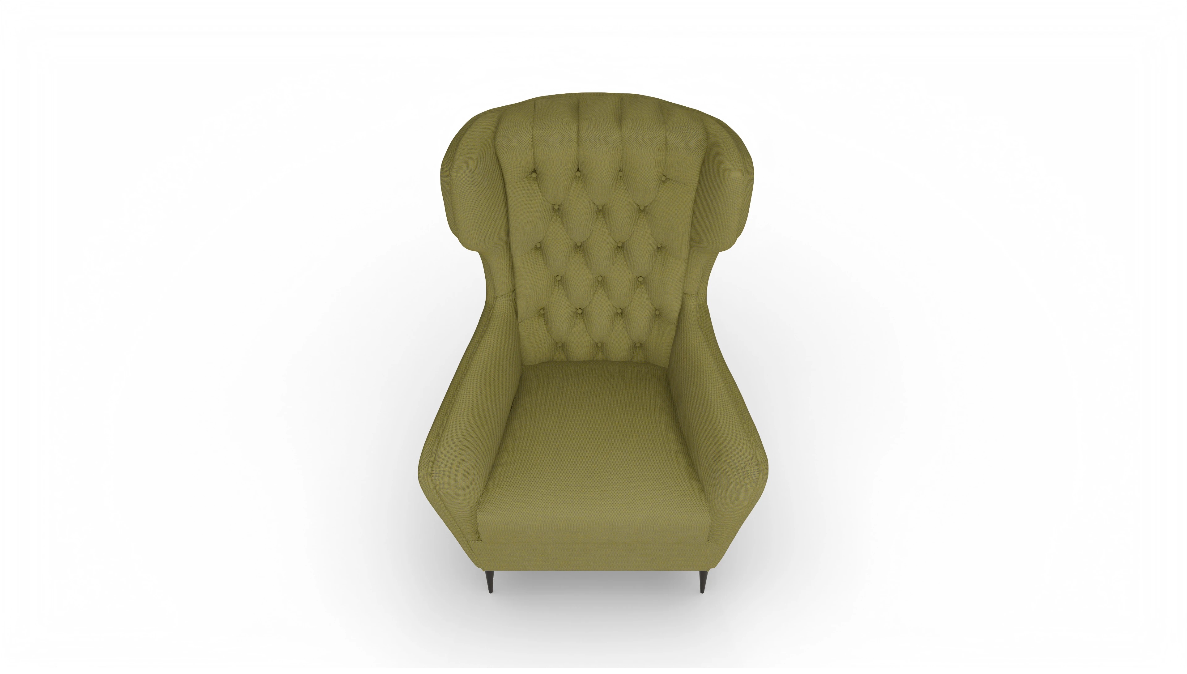 Ansicht des Produktes Neo Sessel in Stoff grün