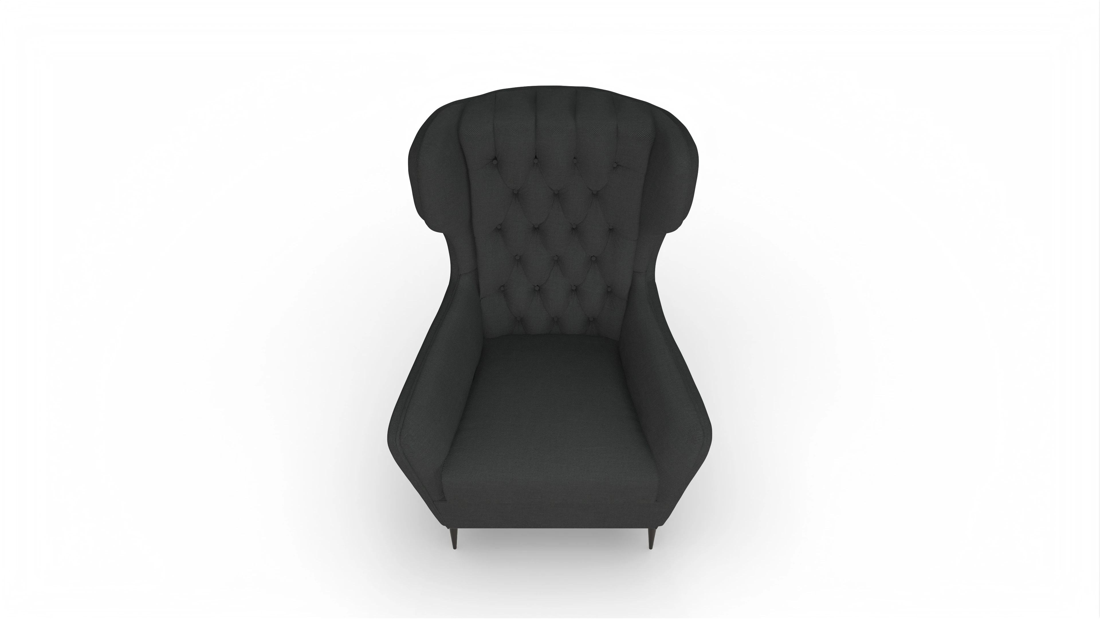 Ansicht des Produktes Neo Sessel in Stoff schwarz