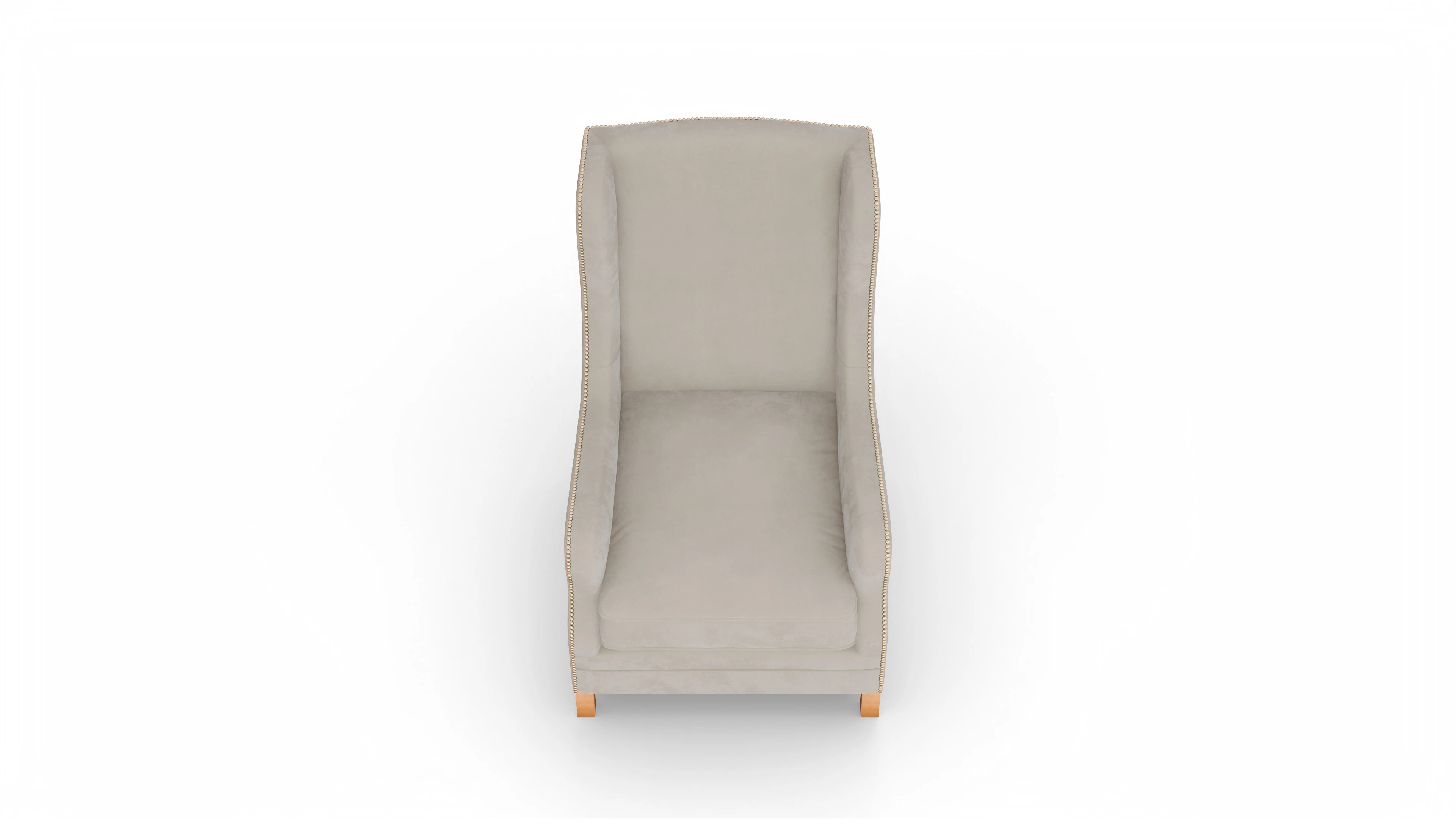 Ansicht des Produktes Gatsby Sessel in Samt beige