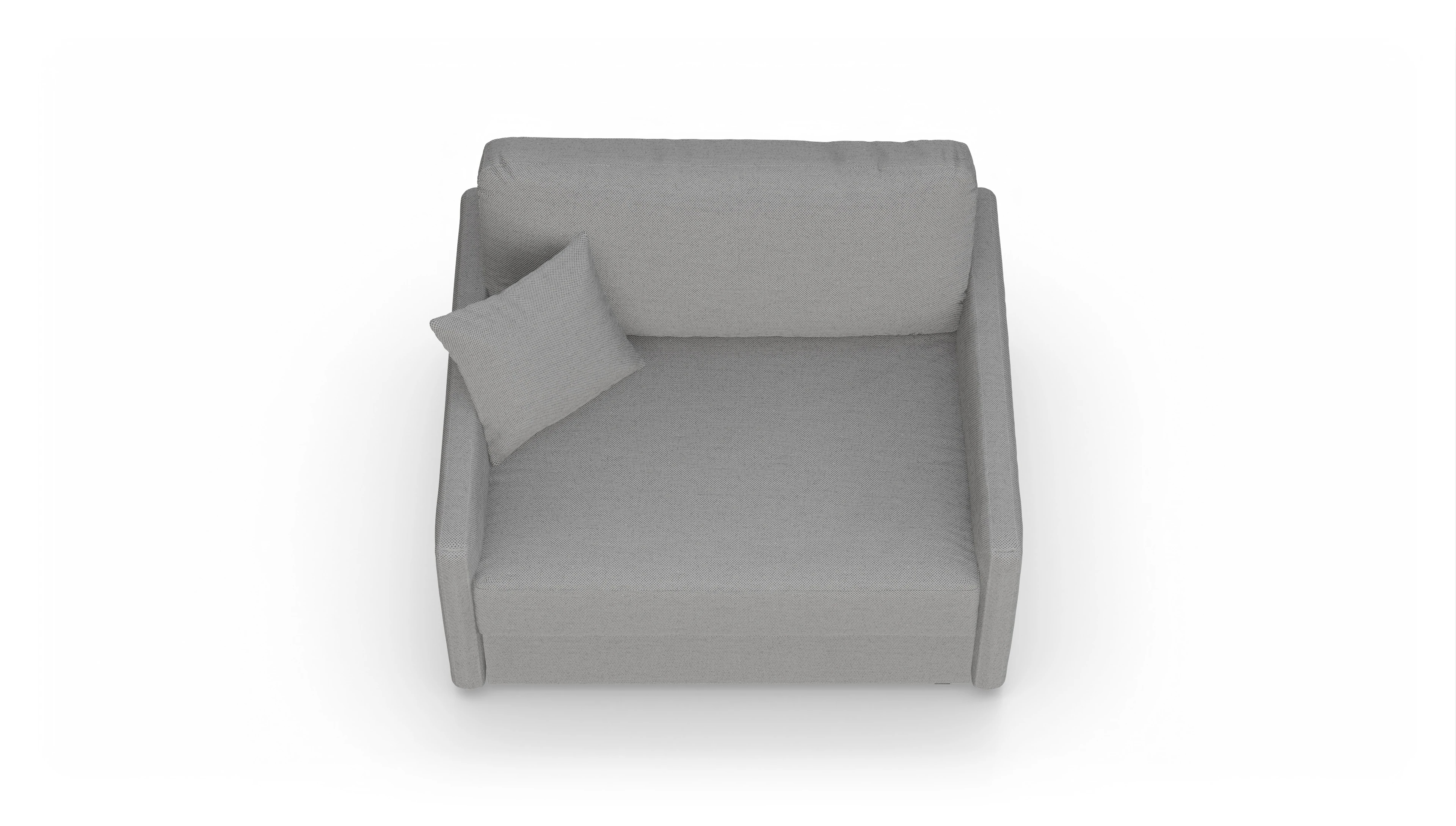 Ansicht des Produktes Karlstad Sessel in Stoff grau