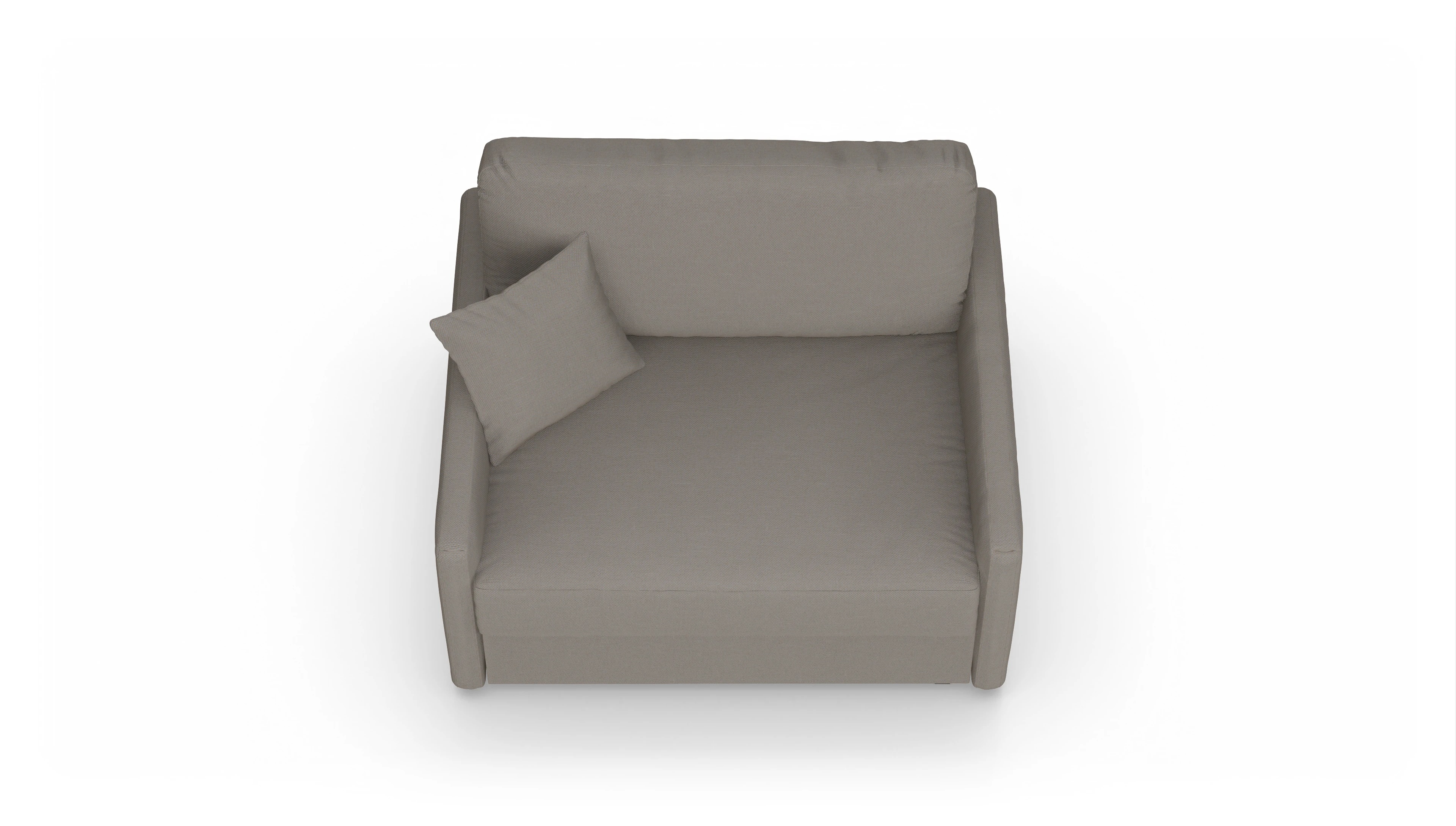 Ansicht des Produktes Karlstad Sessel in Stoff braun