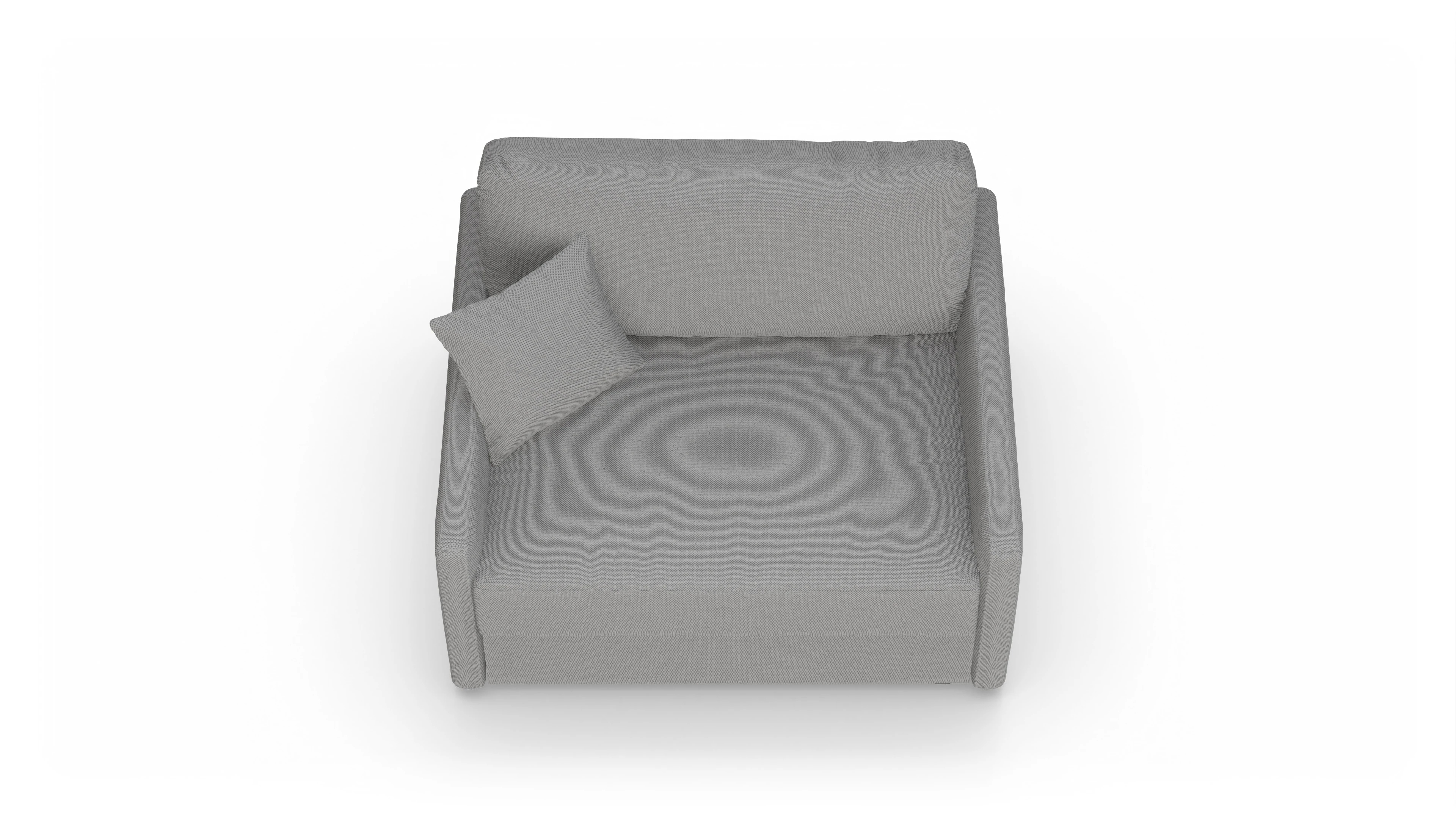 Ansicht des Produktes Karlstad Sessel in Stoff grau