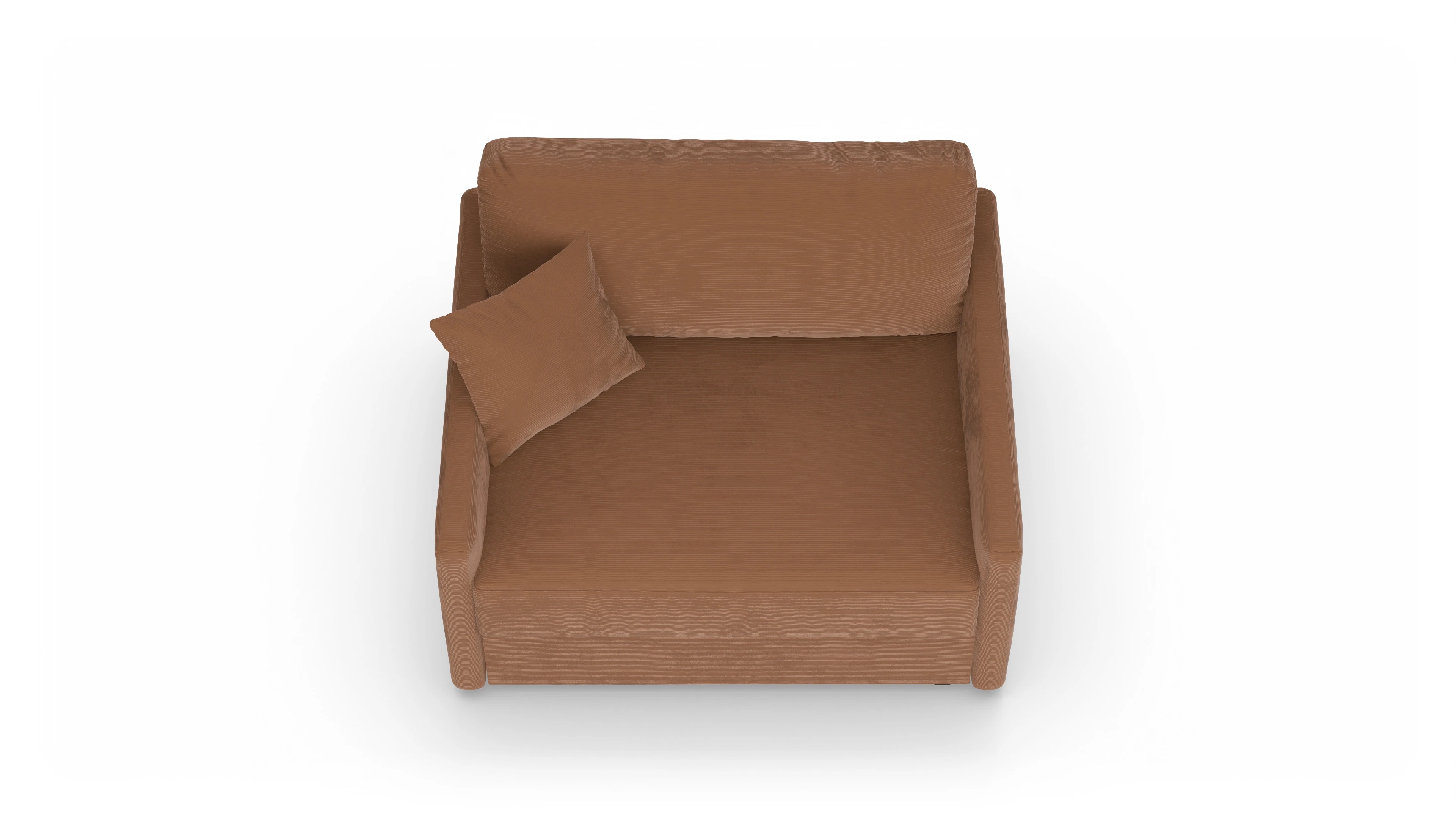 Ansicht des Produktes Karlstad Sessel in Cord orange