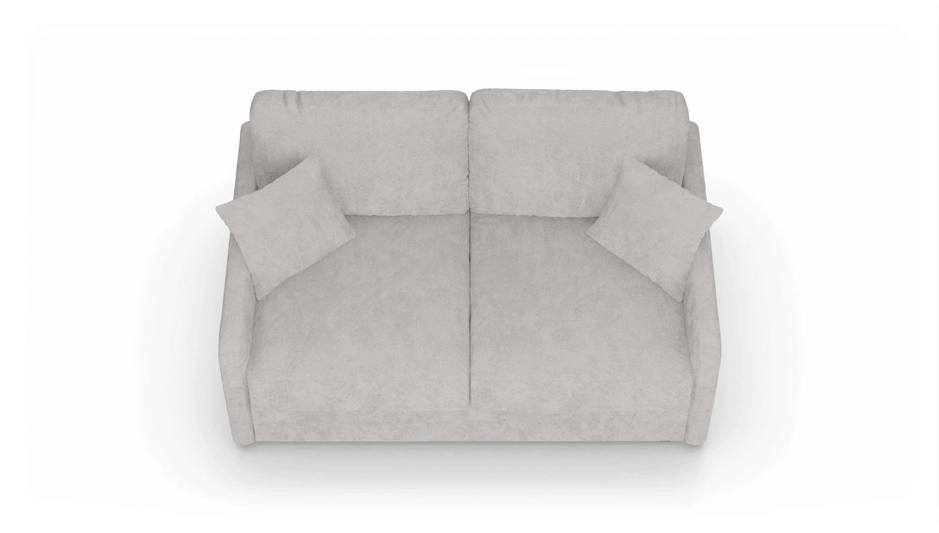 Ansicht des Produktes Karlstad 2-Sitzer in Stoff weiß