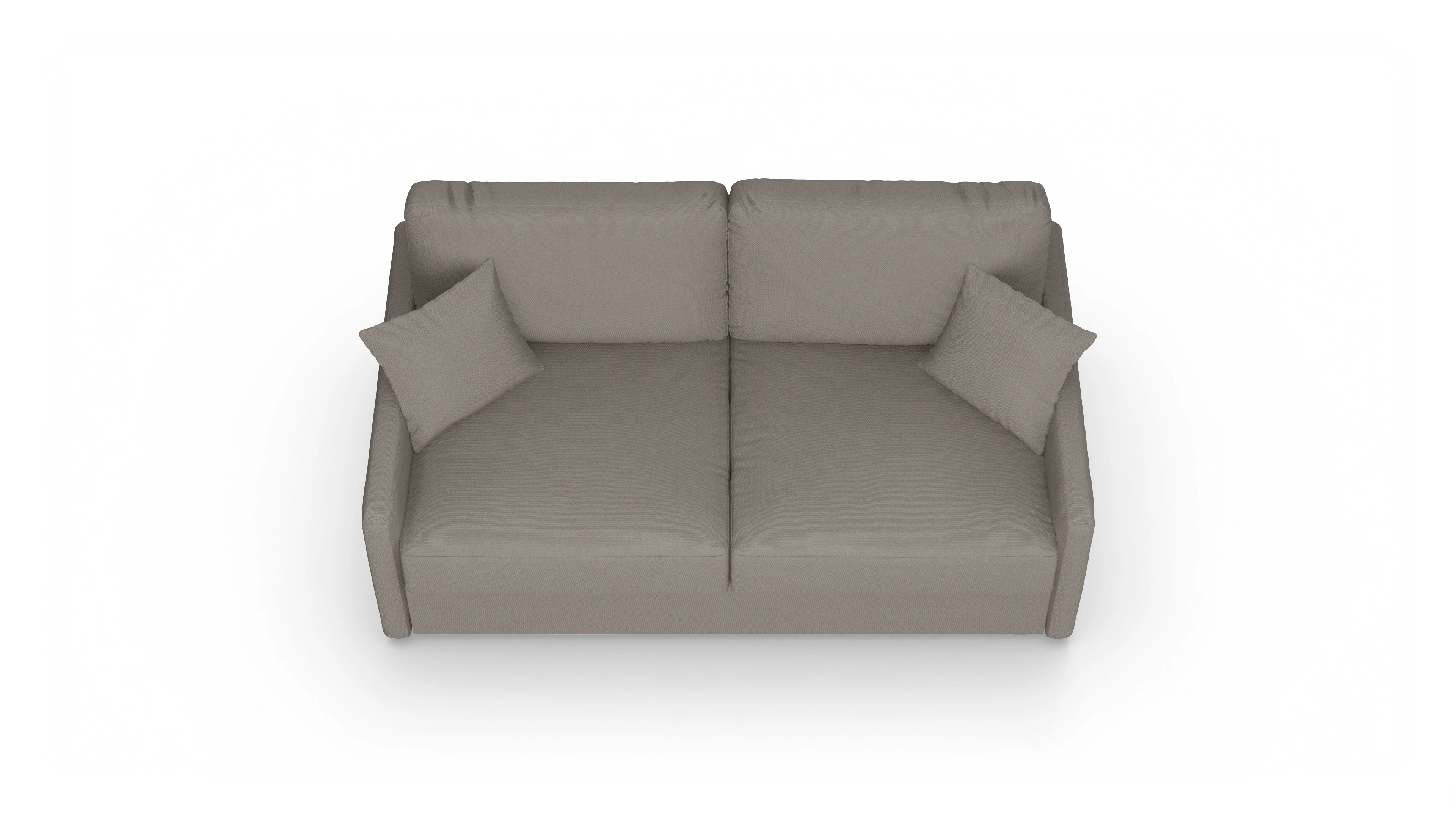 Ansicht des Produktes Karlstad 3-Sitzer in Stoff braun