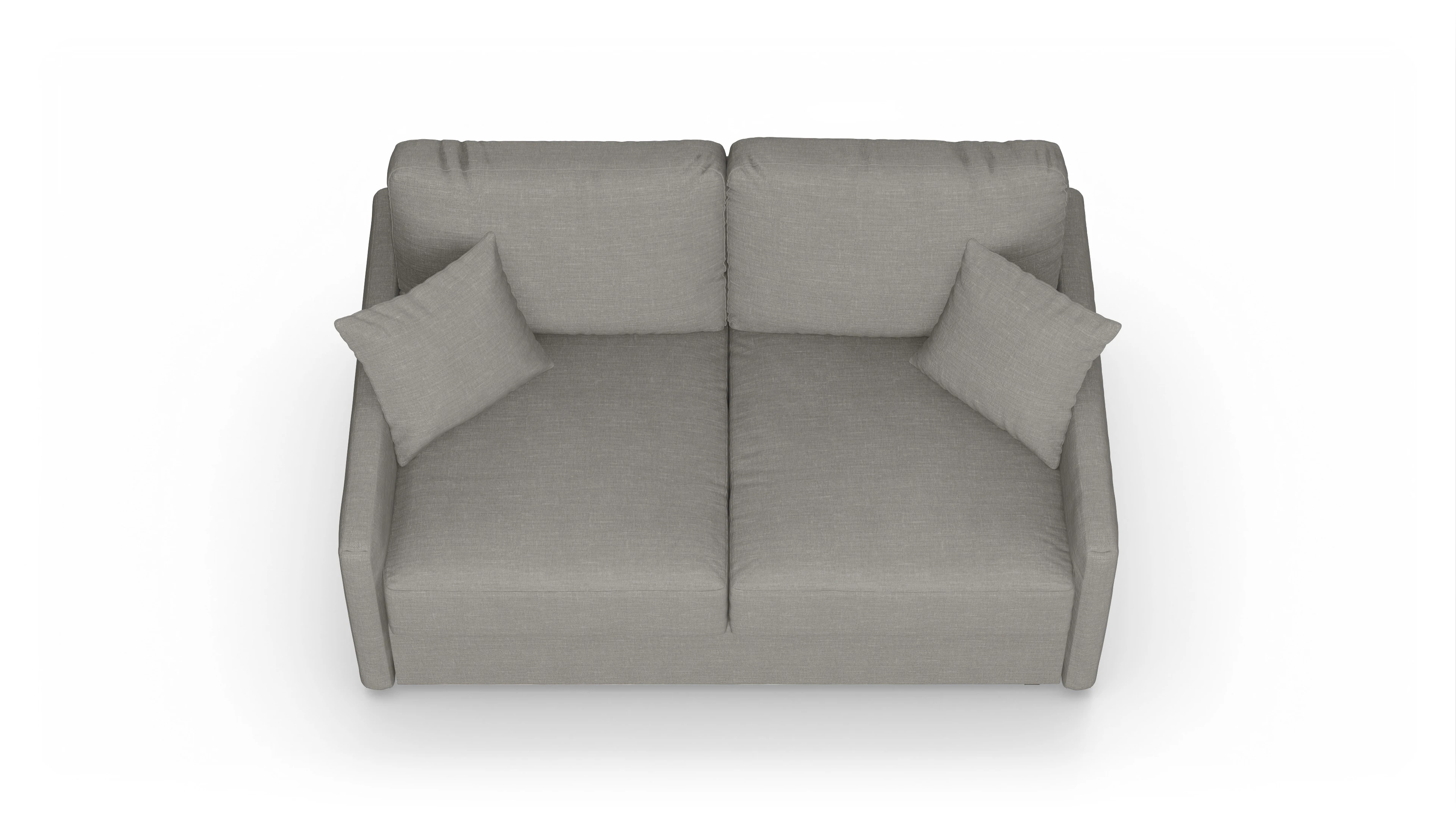 Ansicht des Produktes Karlstad 2-Sitzer in Stoff grau