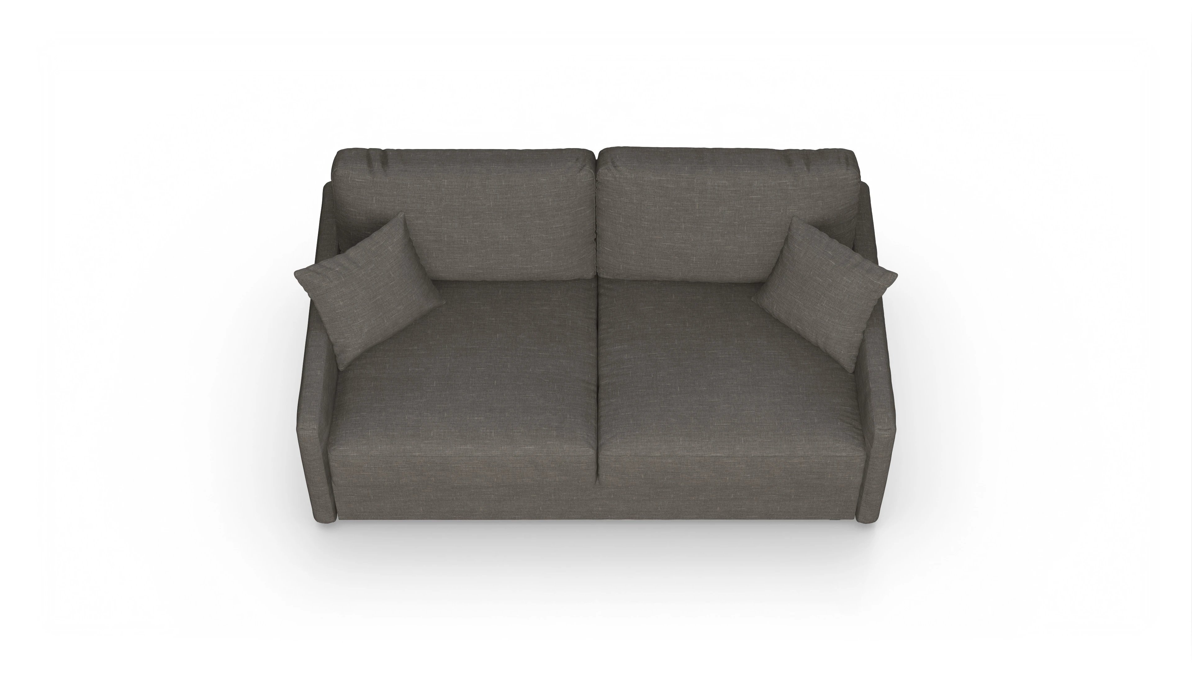 Ansicht des Produktes Karlstad 3-Sitzer in Stoff braun