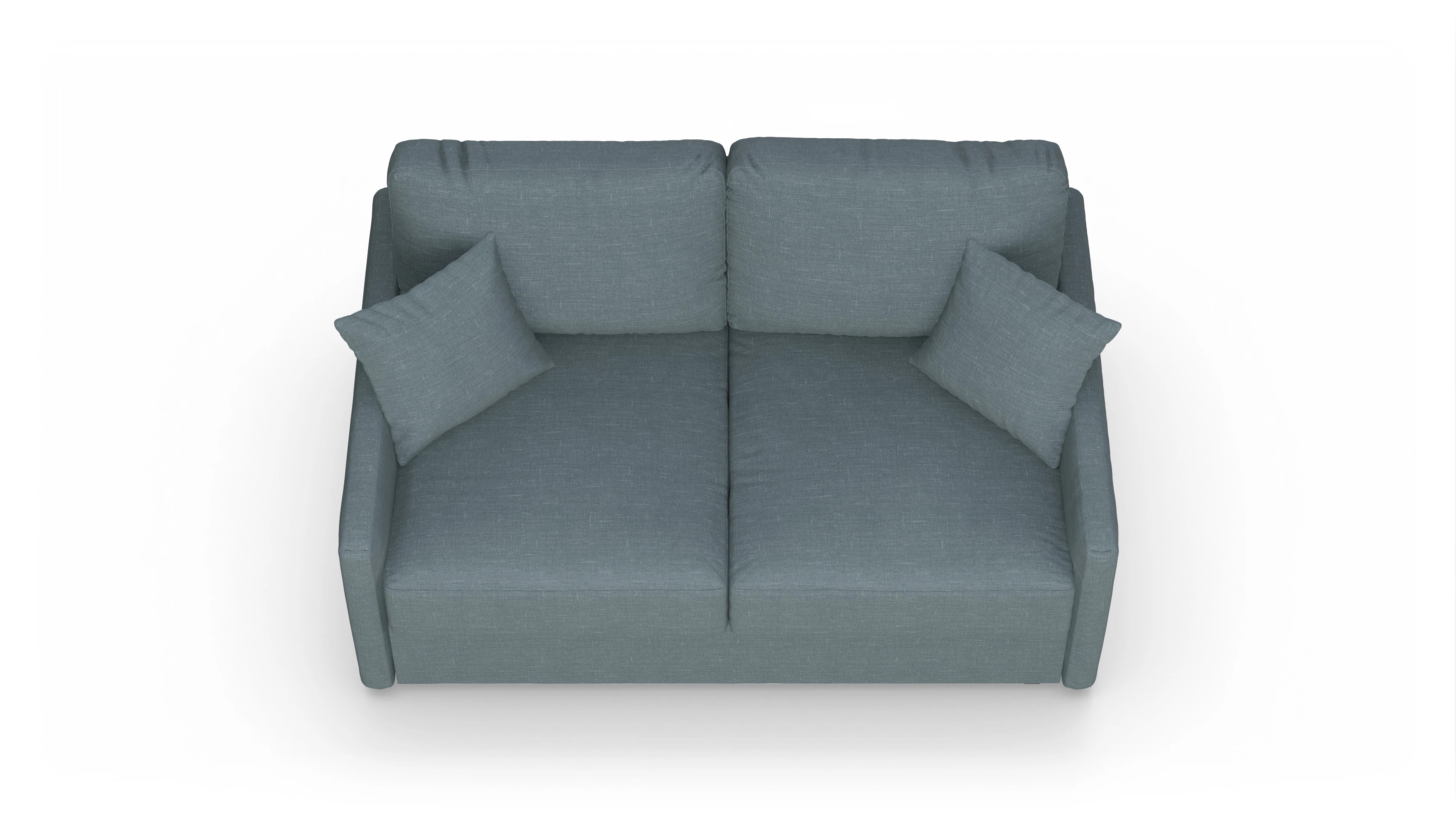 Ansicht des Produktes Karlstad 2-Sitzer in Stoff blau