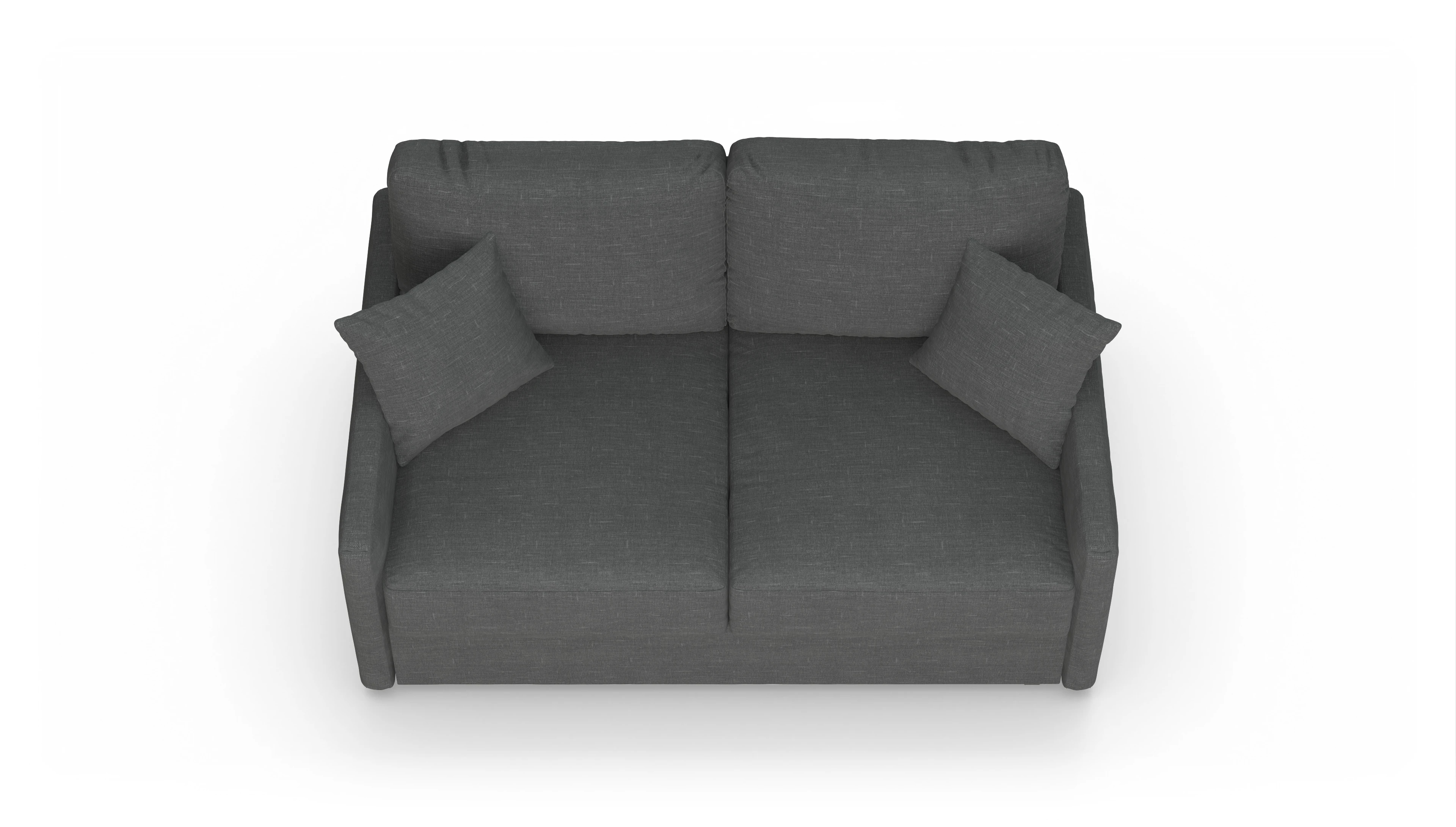 Ansicht des Produktes Karlstad 2-Sitzer in Stoff grau