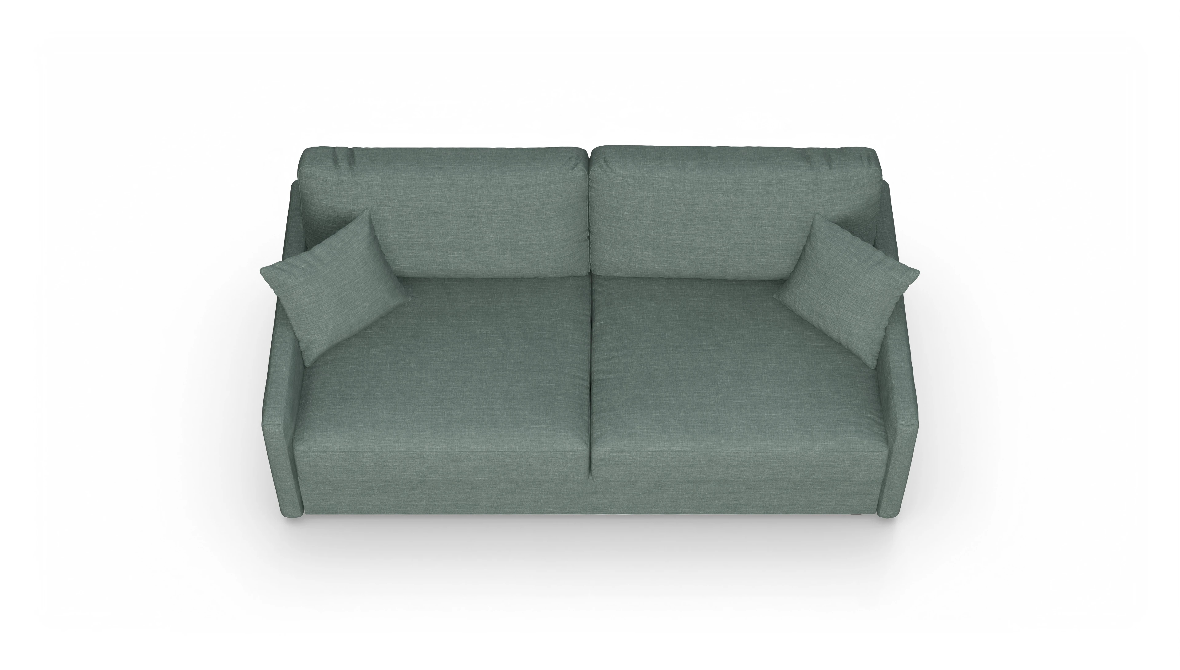 Ansicht des Produktes Karlstad 4-Sitzer in Stoff grün