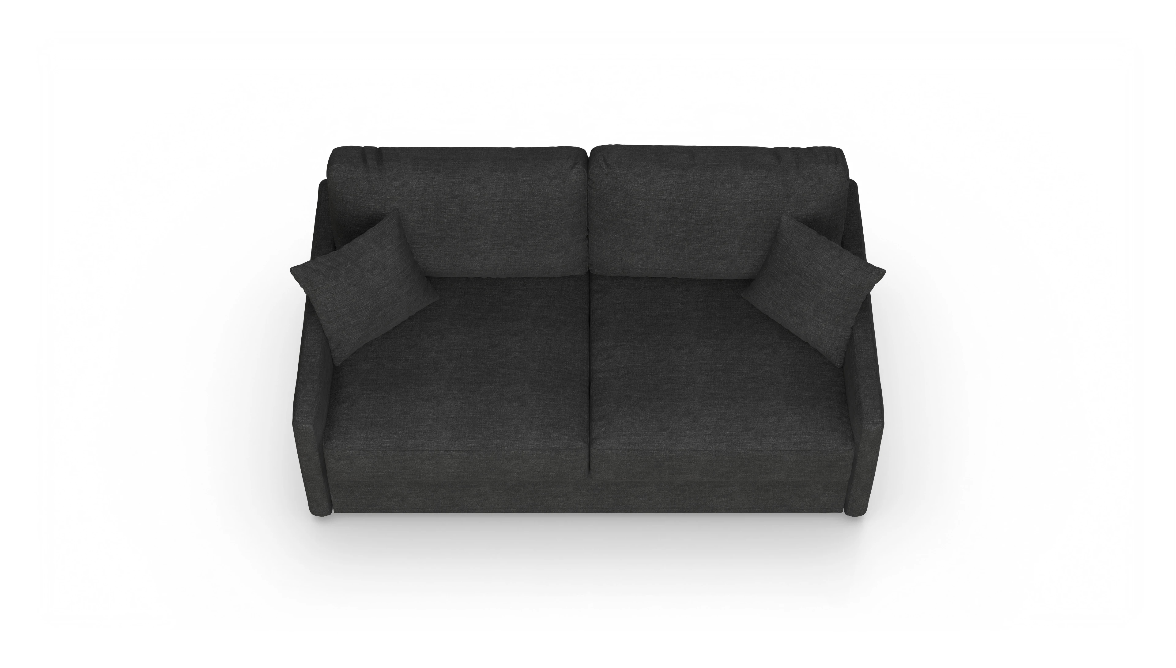 Ansicht des Produktes Karlstad 3-Sitzer in Stoff schwarz