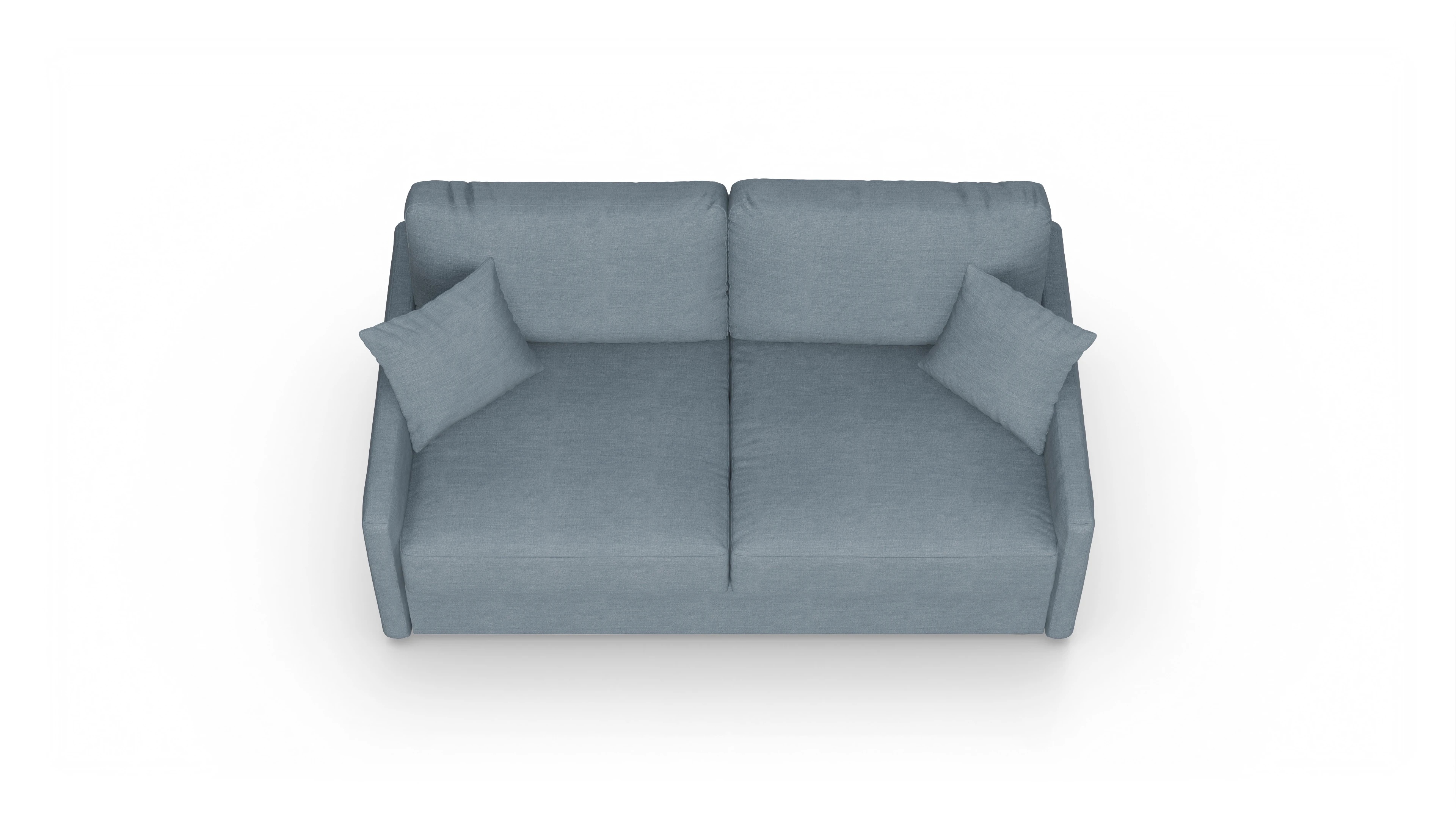 Ansicht des Produktes Karlstad 3-Sitzer in Stoff blau