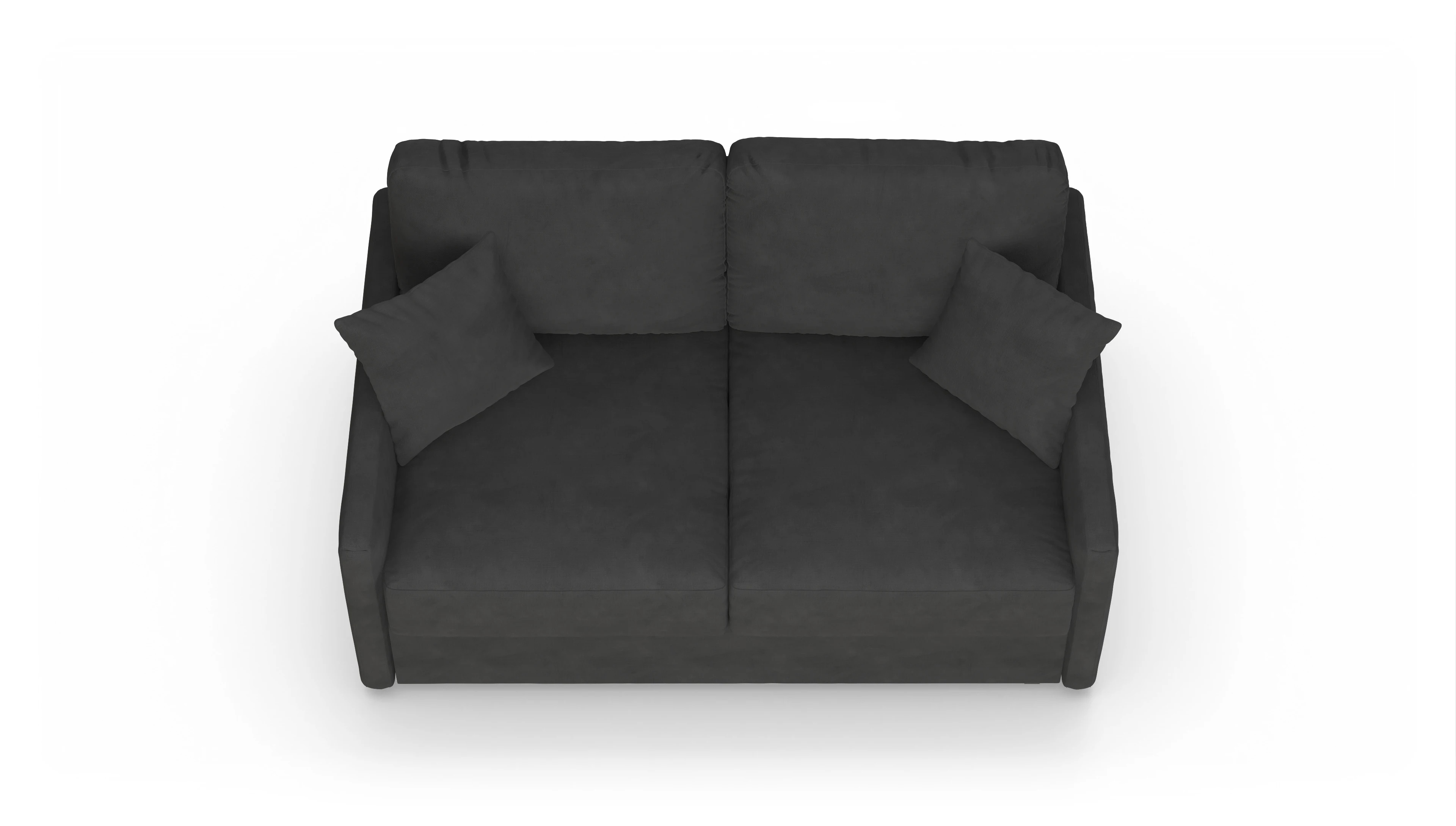 Ansicht des Produktes Karlstad 2-Sitzer in Stoff grau