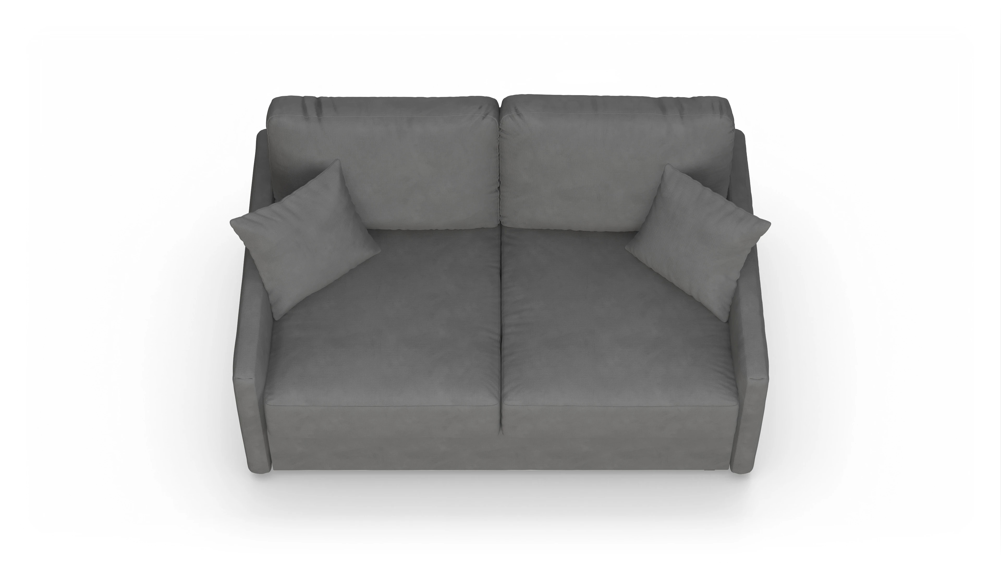 Ansicht des Produktes Karlstad 2-Sitzer in Stoff grau