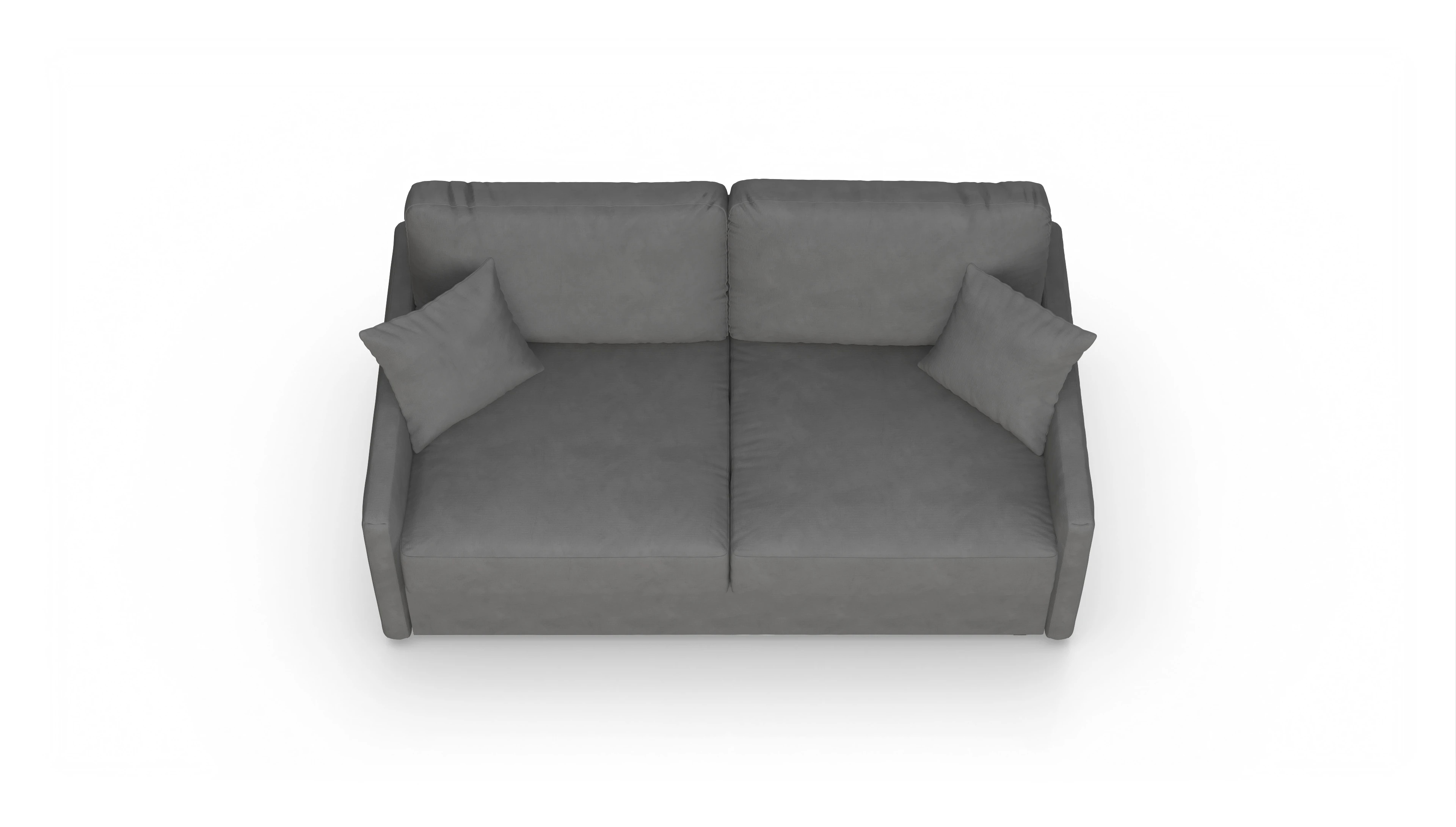 Ansicht des Produktes Karlstad 3-Sitzer in Stoff grau