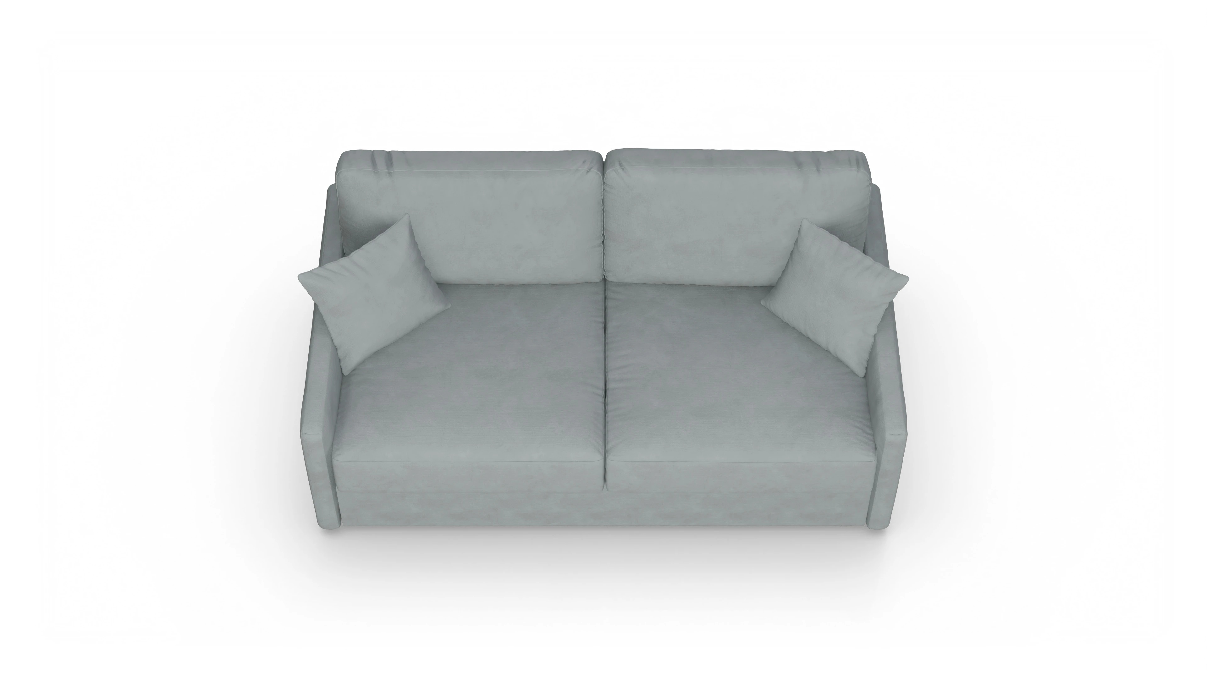 Ansicht des Produktes Karlstad 3-Sitzer in Stoff grau