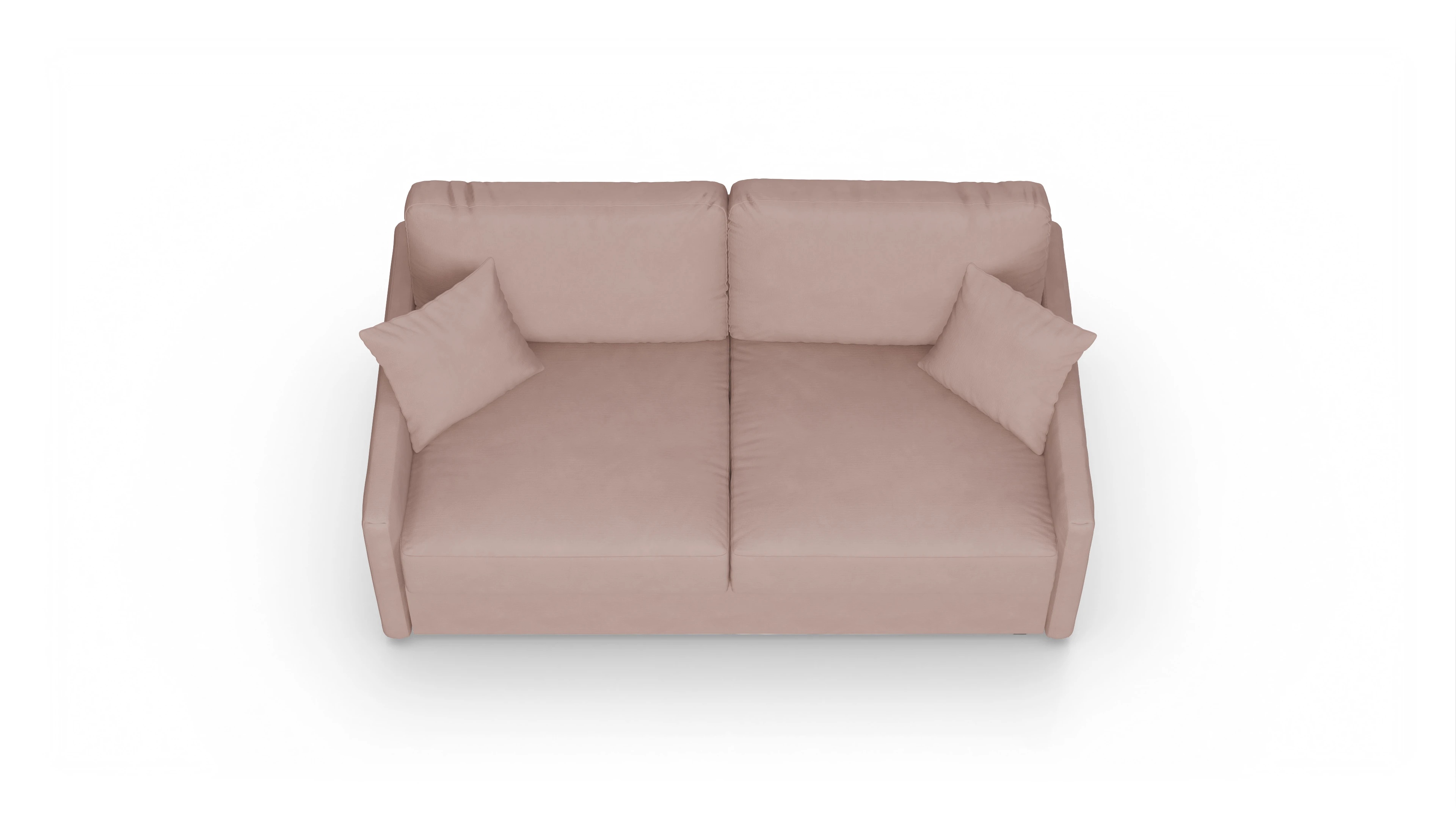 Ansicht des Produktes Karlstad 3-Sitzer in Stoff rot