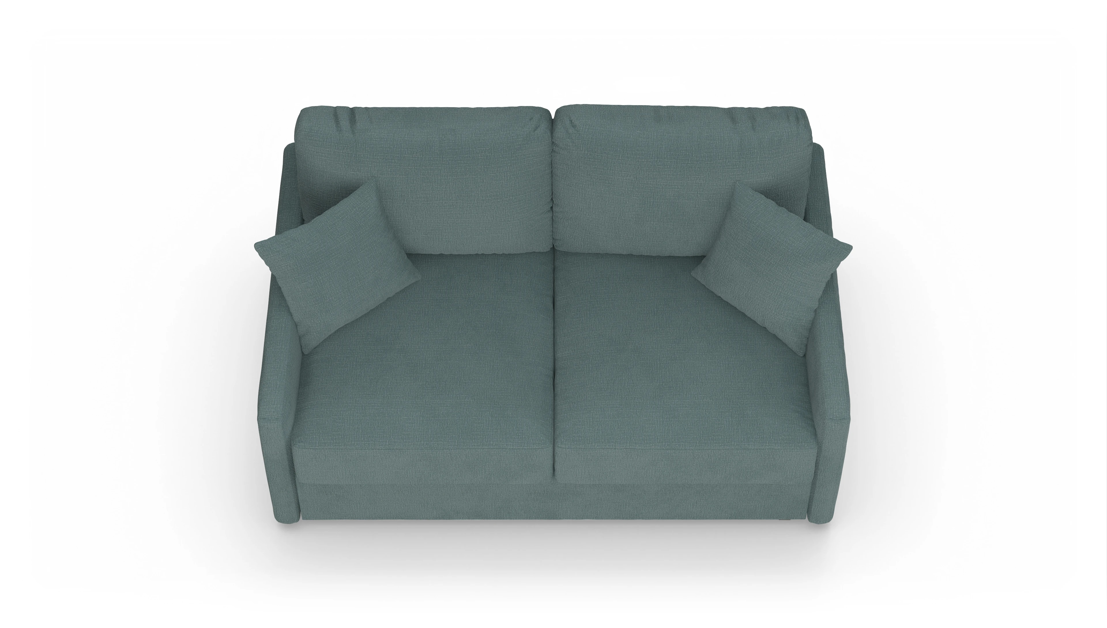 Ansicht des Produktes Karlstad 2-Sitzer in Stoff blau