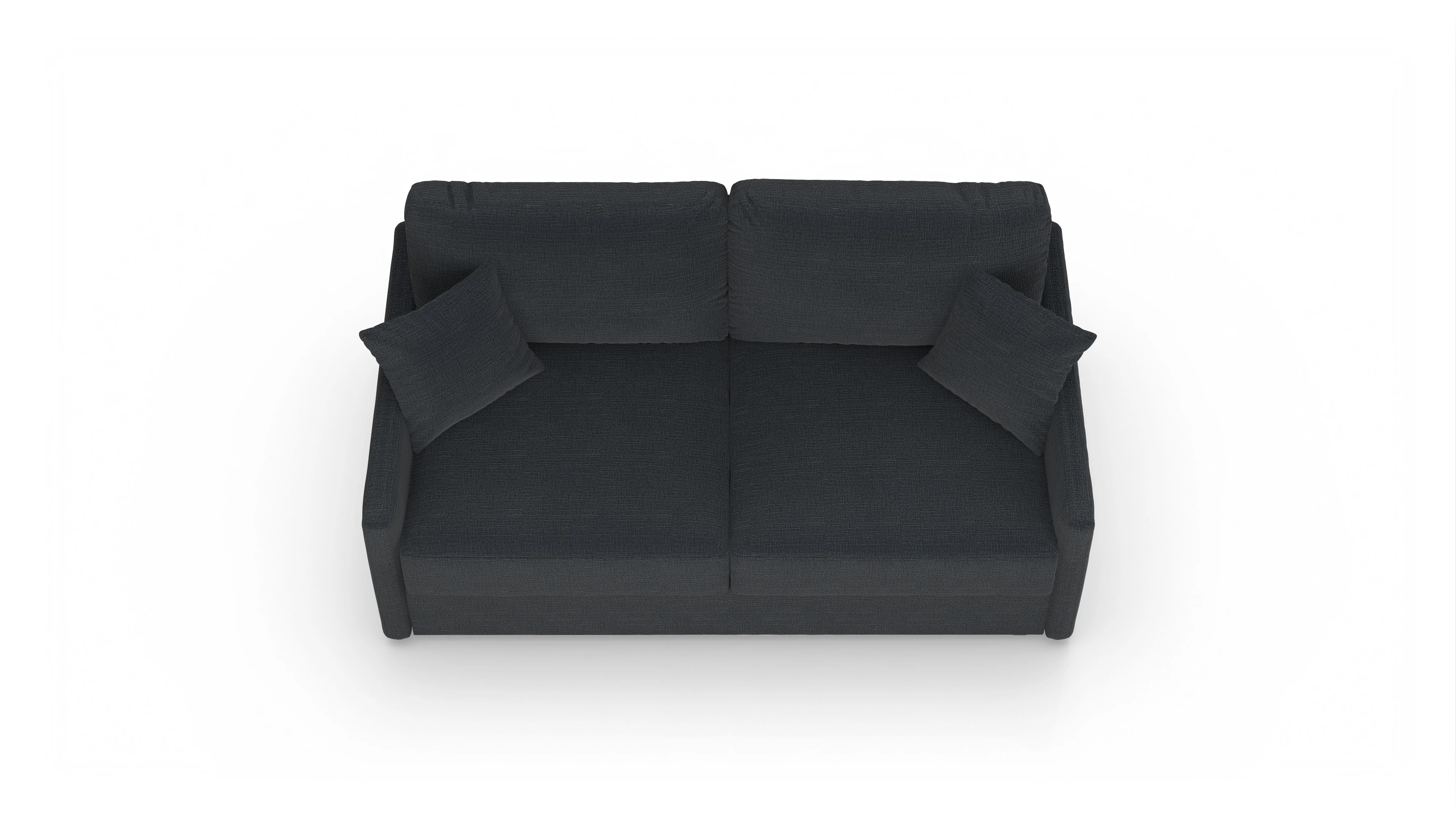 Ansicht des Produktes Karlstad 3-Sitzer in Stoff blau