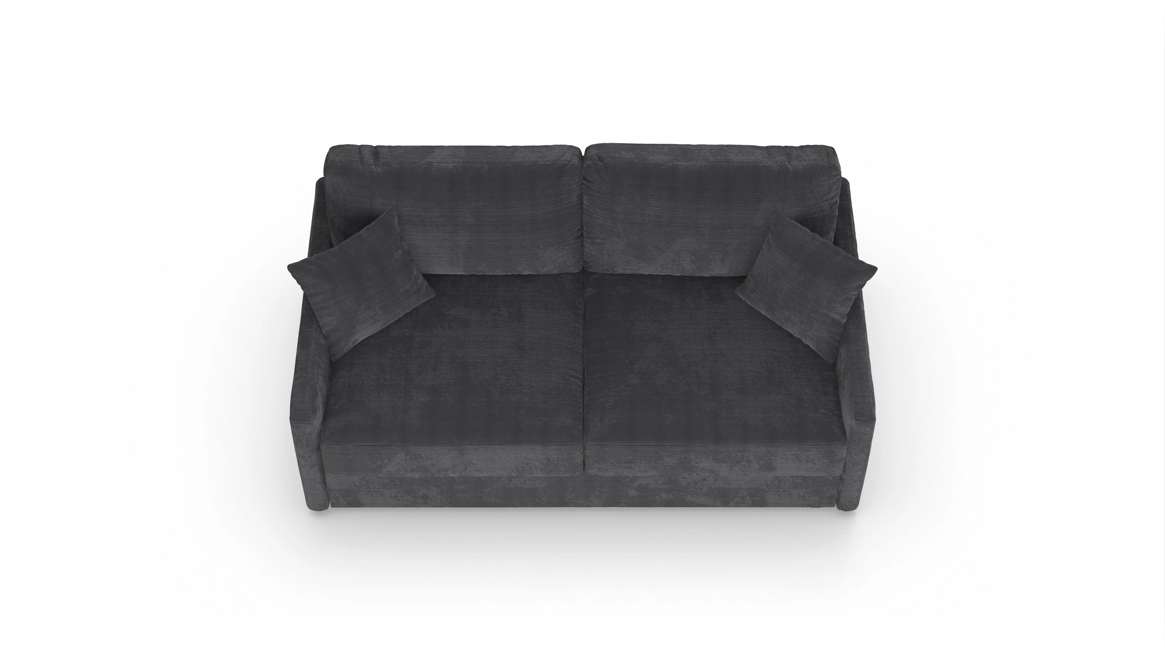 Ansicht des Produktes Karlstad 3-Sitzer in Cord grau