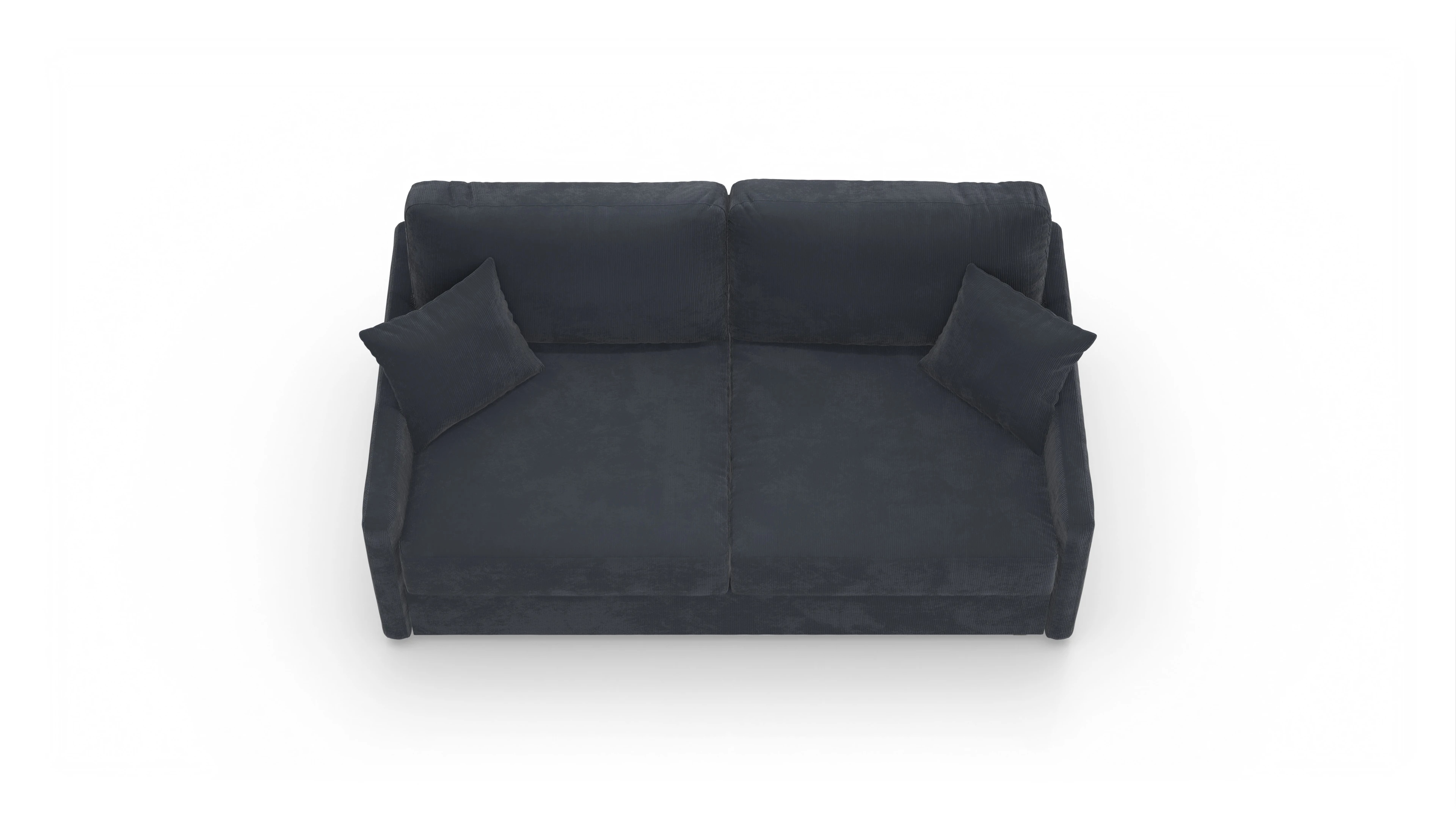 Schlafsofa Karlstad Ansicht des Produktes Karlstad 3-Sitzer in Cord blau