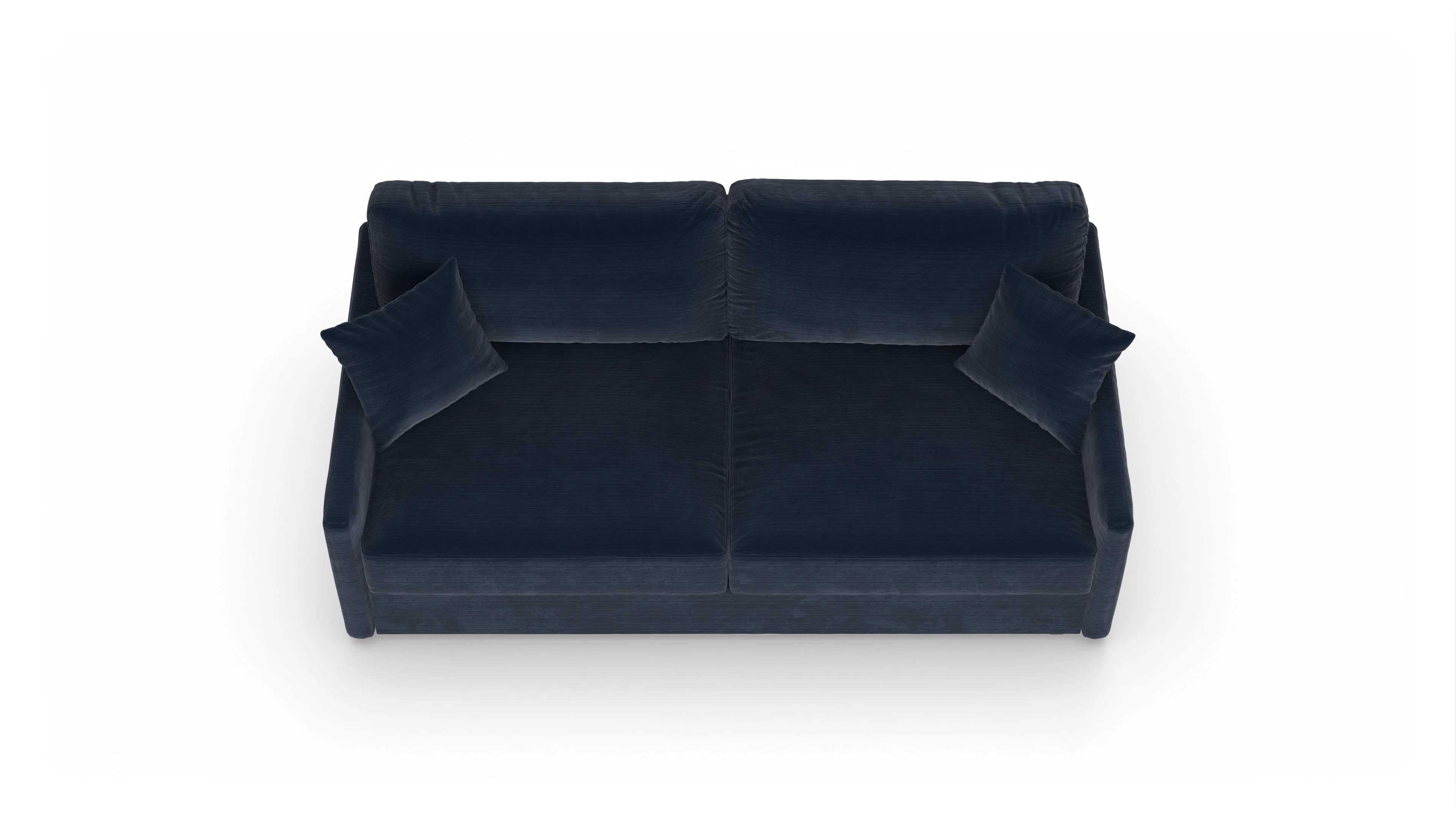 Ansicht des Produktes Karlstad 4-Sitzer in Cord blau