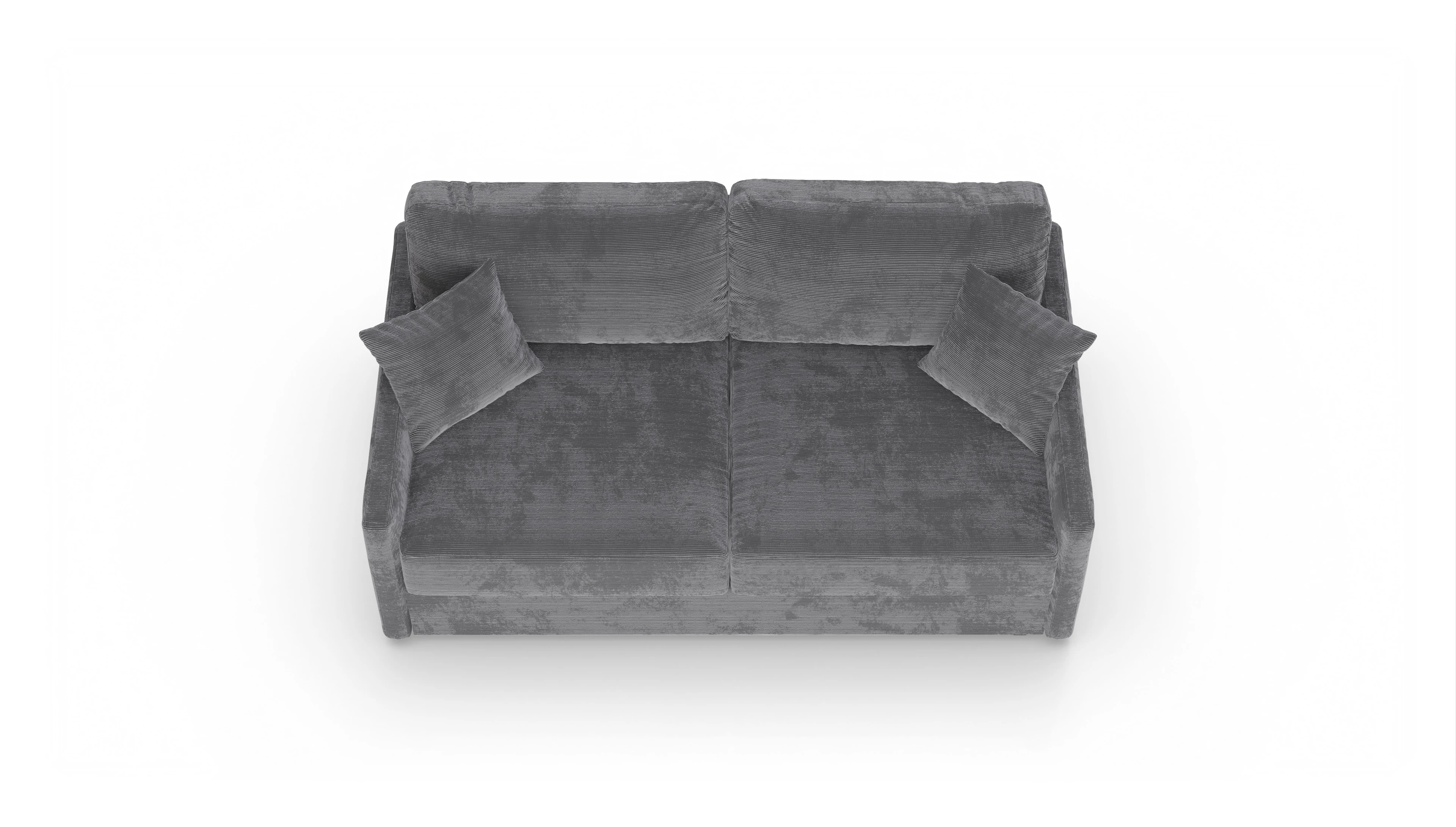 Ansicht des Produktes Karlstad 3-Sitzer in Cord grau