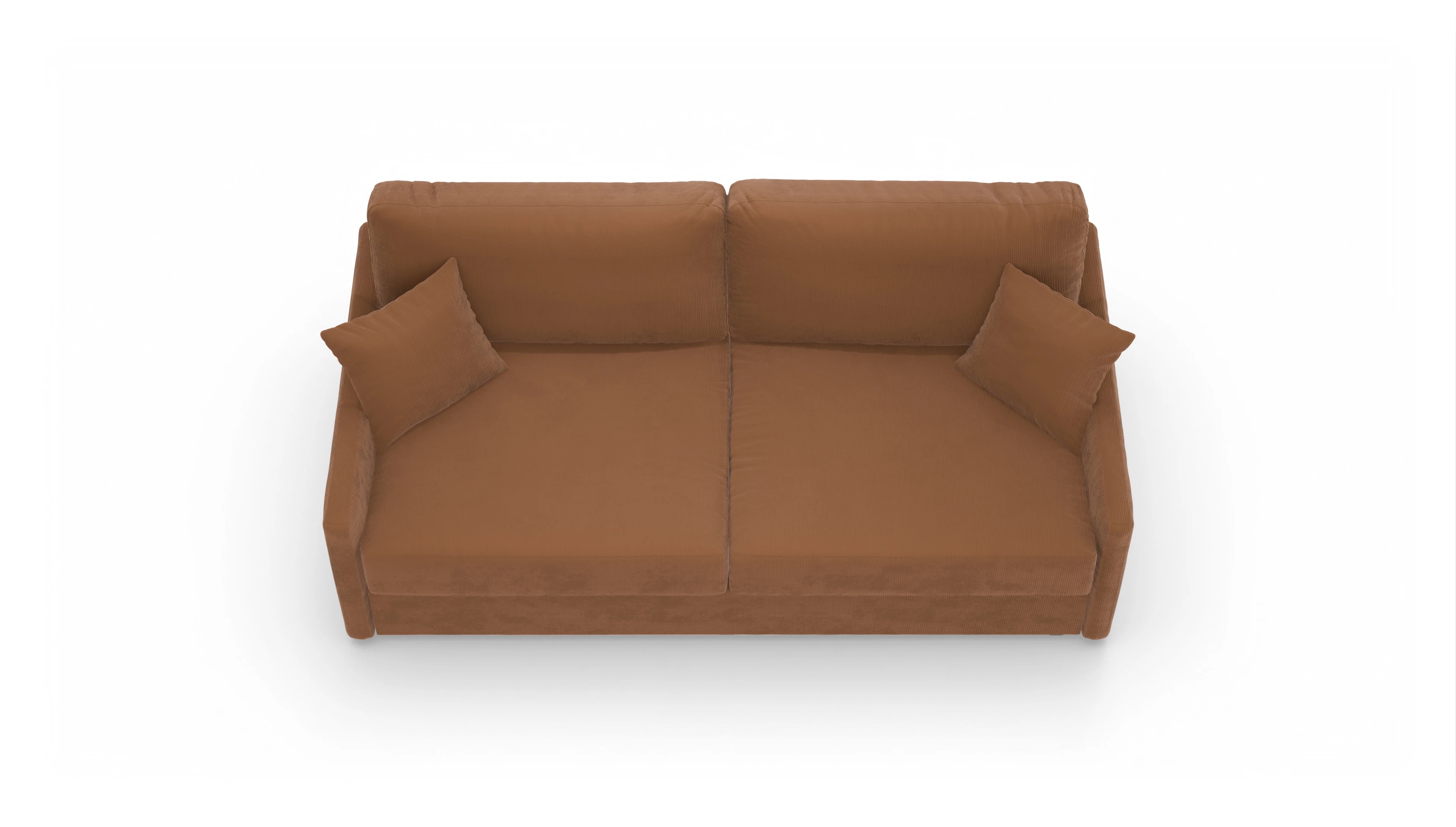 Ansicht des Produktes Karlstad 4-Sitzer in Cord orange