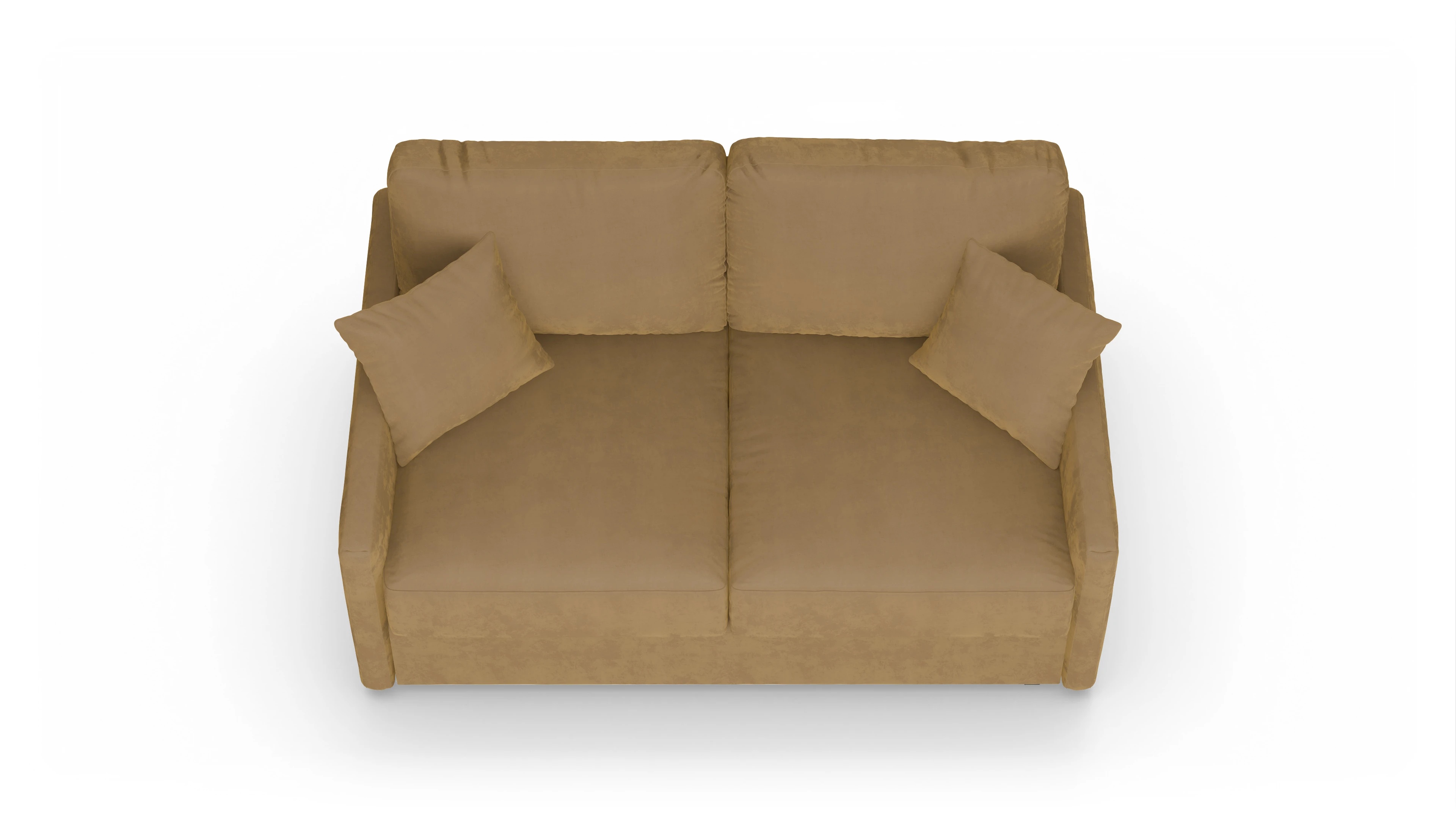 Ansicht des Produktes Karlstad 2-Sitzer in Samt rot