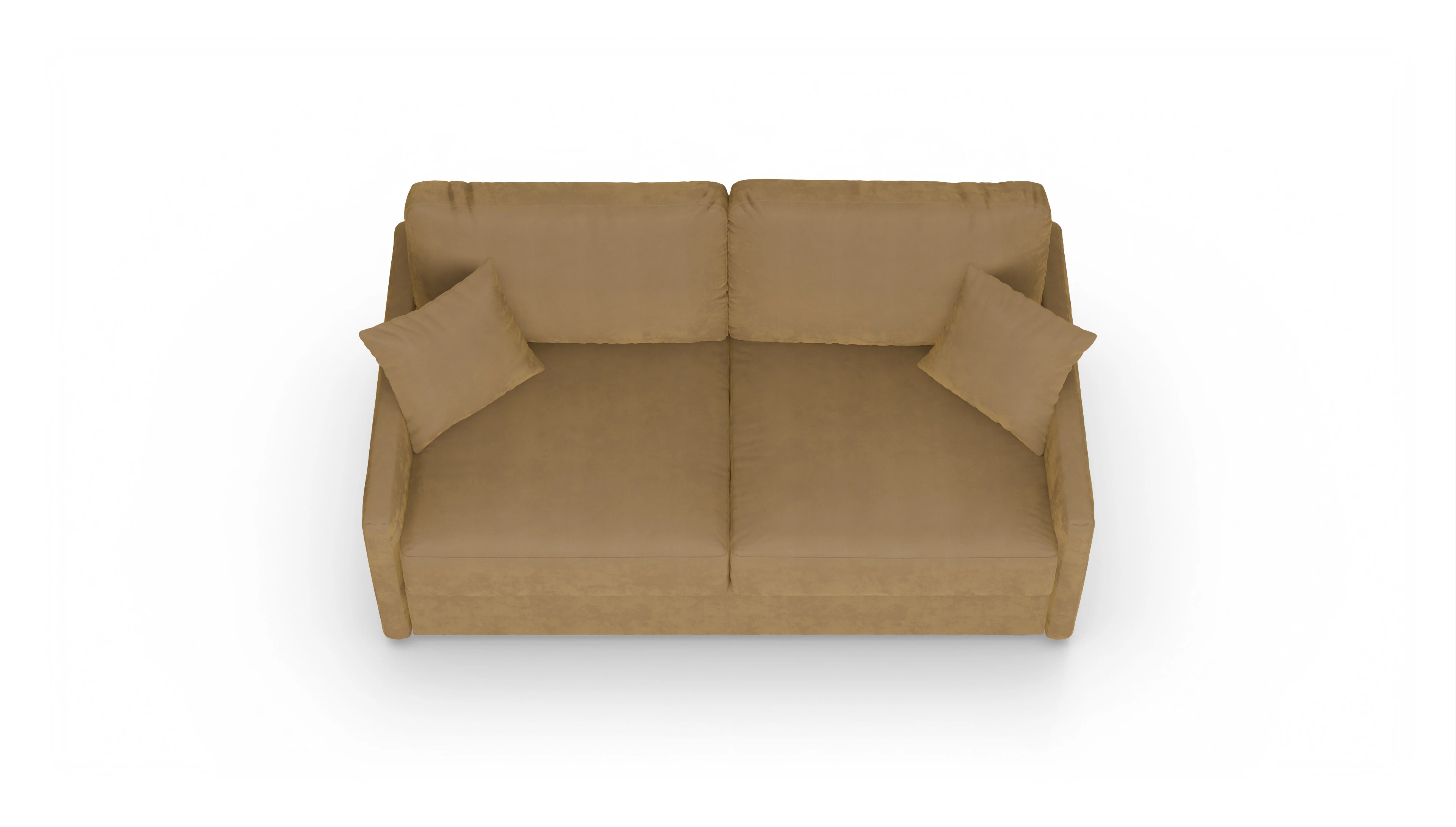 Ansicht des Produktes Karlstad 3-Sitzer in Samt rot