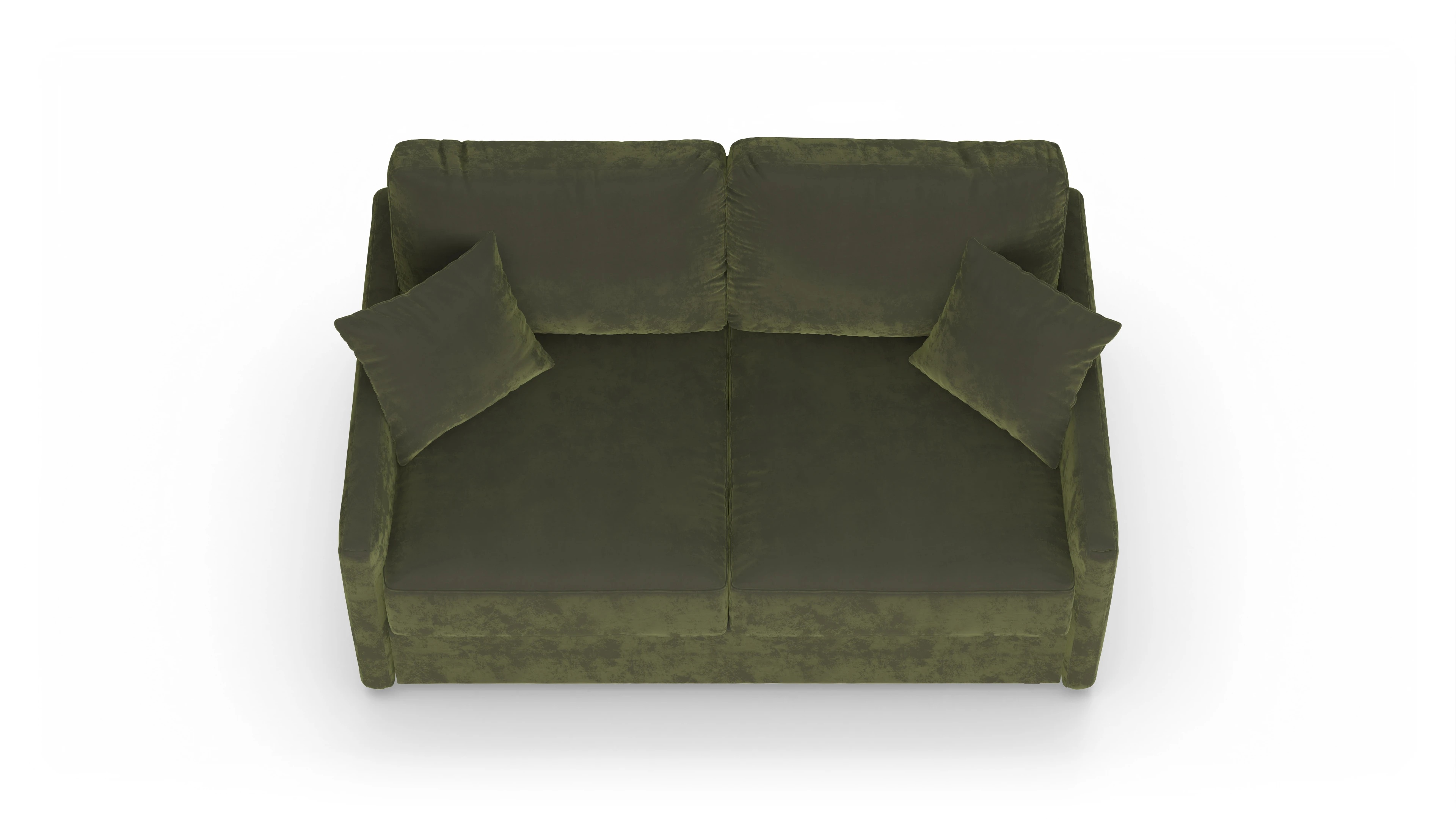 Ansicht des Produktes Karlstad 2-Sitzer in Samt grün