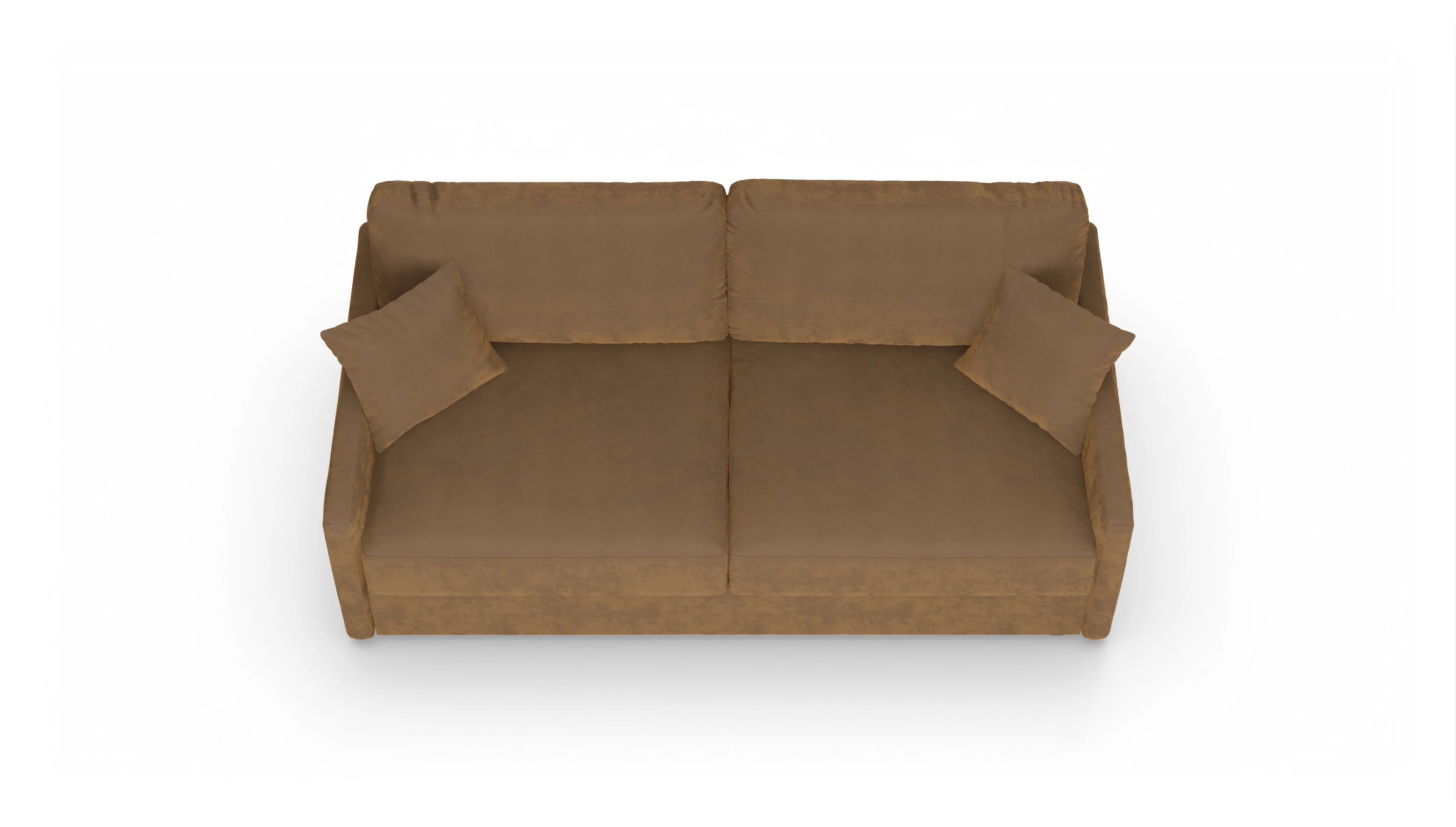 Ansicht des Produktes Karlstad 4-Sitzer in Samt braun