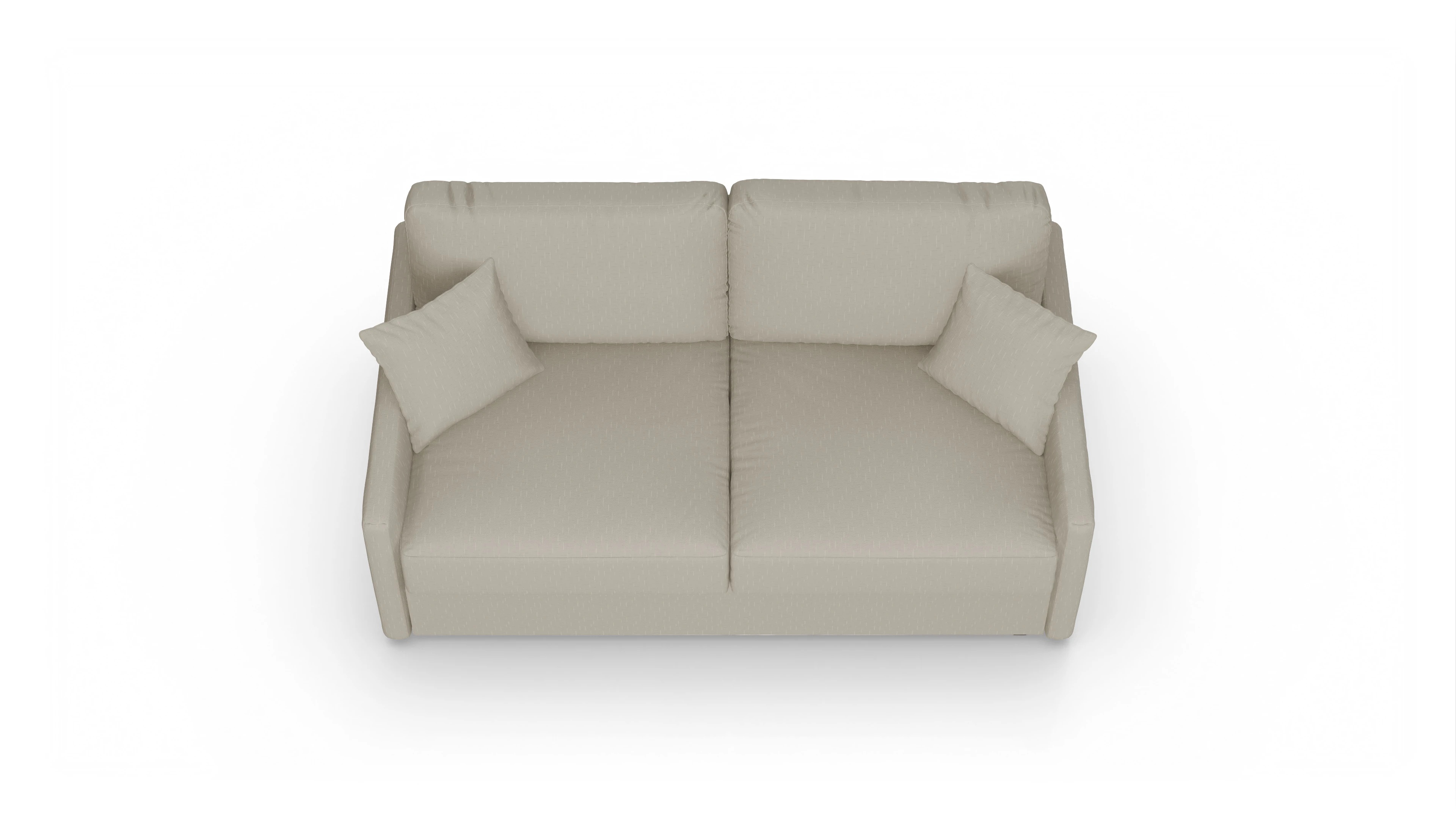 Ansicht des Produktes Karlstad 3-Sitzer in Stoff weiß