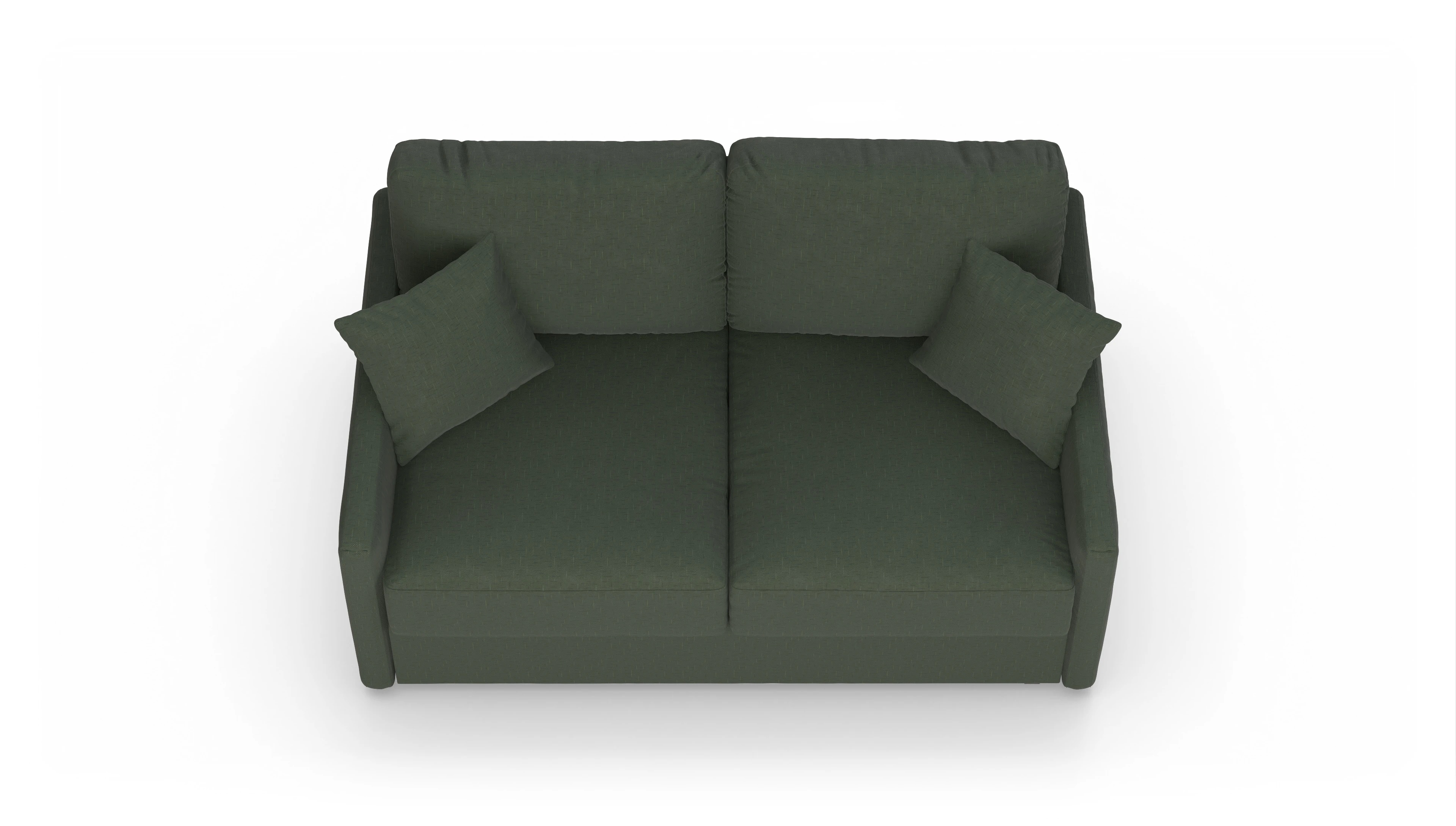 Ansicht des Produktes Karlstad 2-Sitzer in Stoff grün
