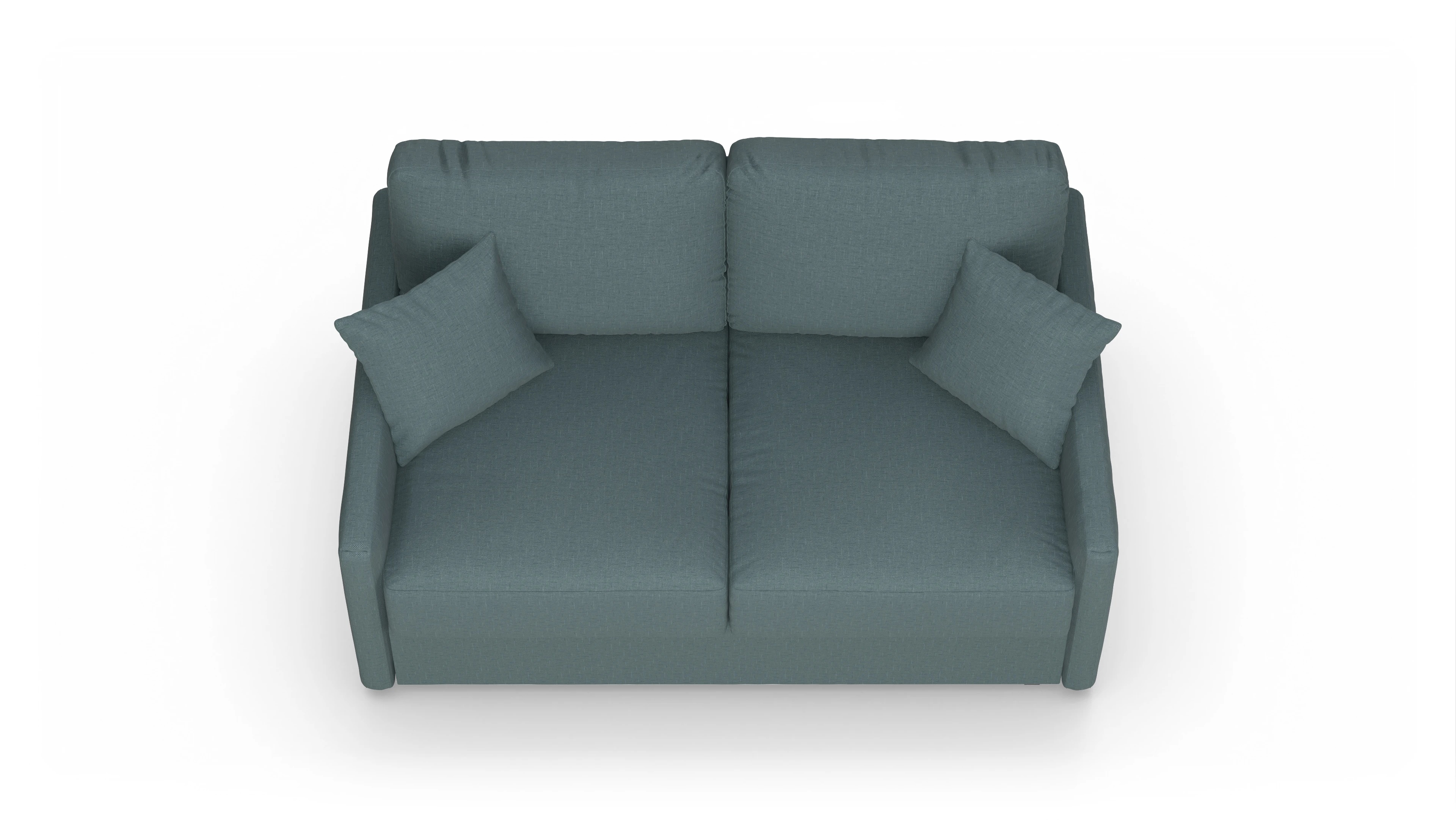 Ansicht des Produktes Karlstad 2-Sitzer in Stoff blau